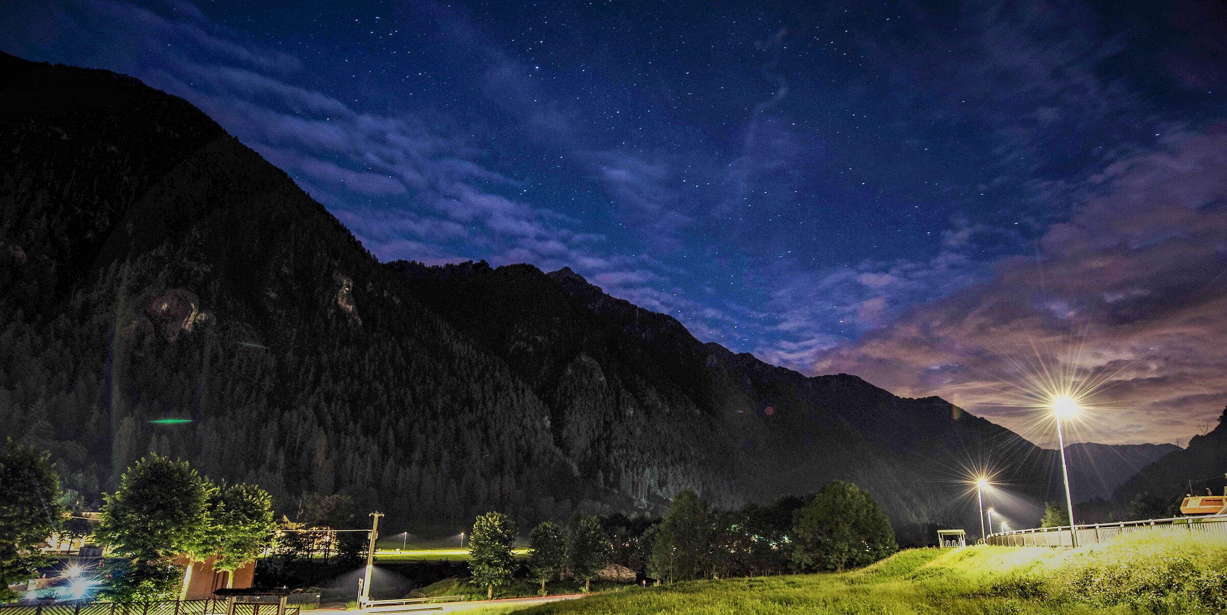 nightly at the Rivioni hamlets