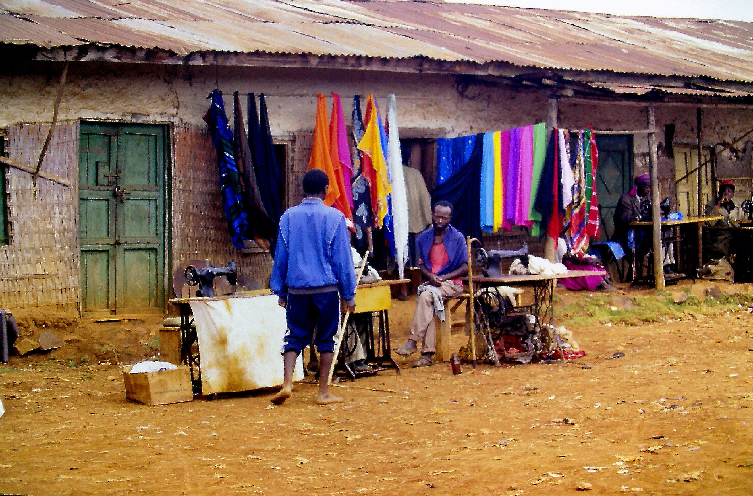 Etiopia 1998-Premiata sartoria all'aperto