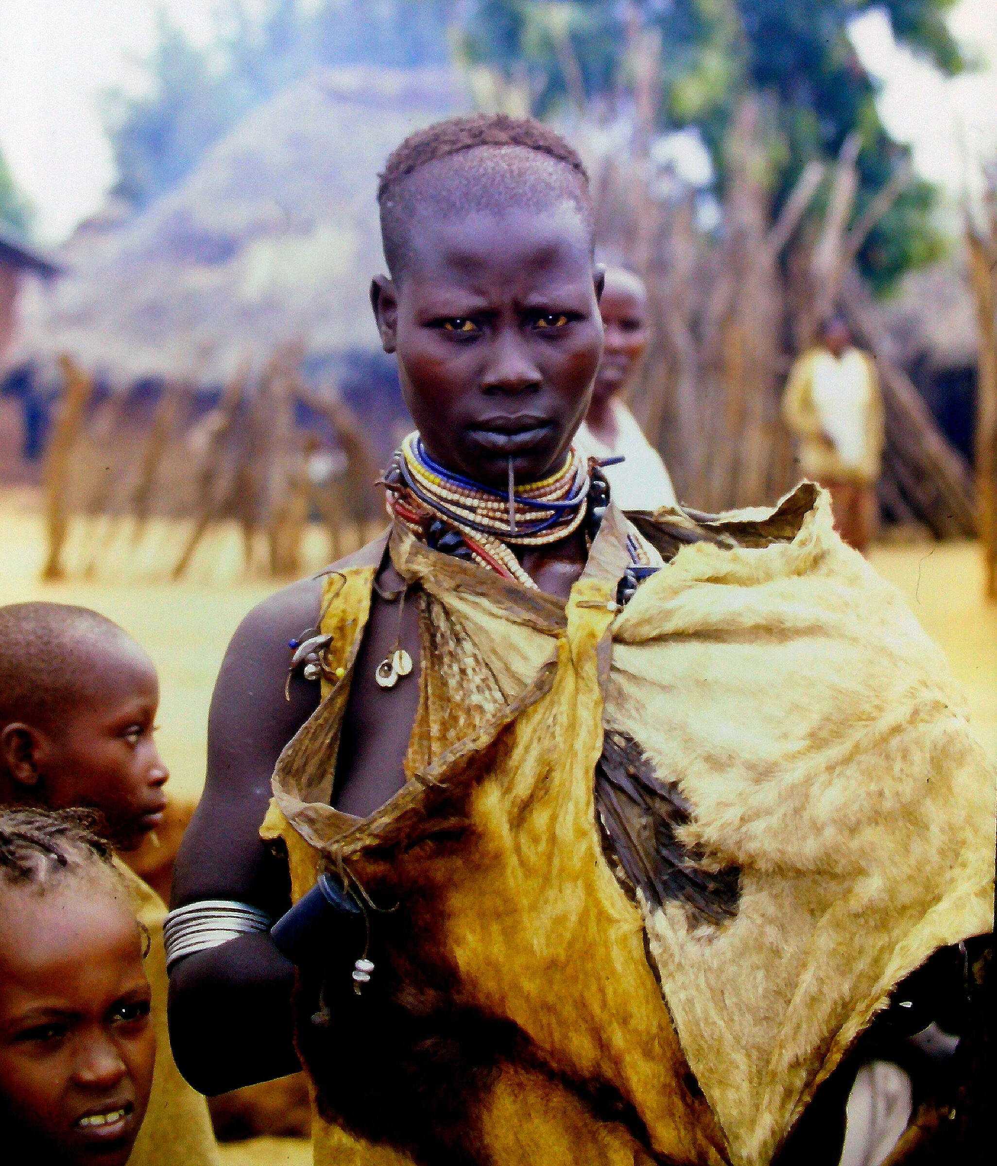 Etiopia 1998-Donna della Tribù Karo Valle Omo River