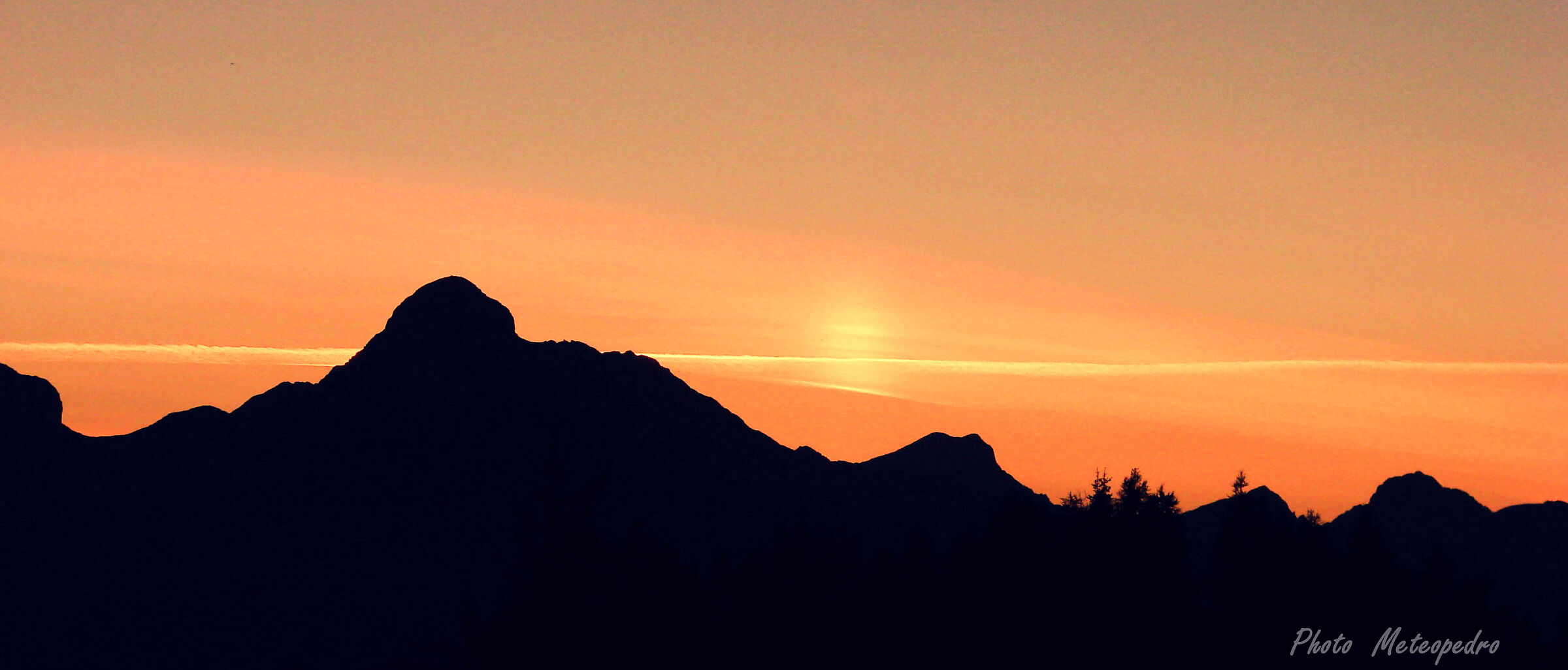 Pegherolo al tramonto