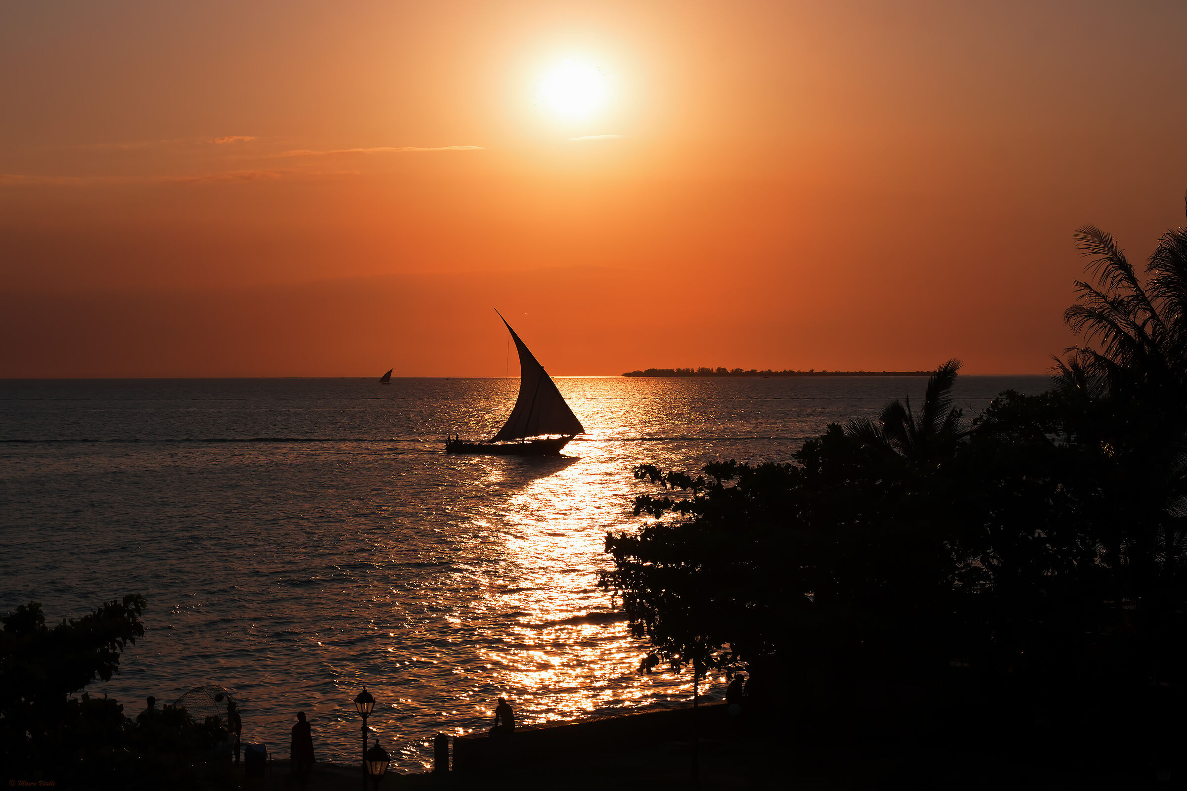 Sunset in Zanzibar
