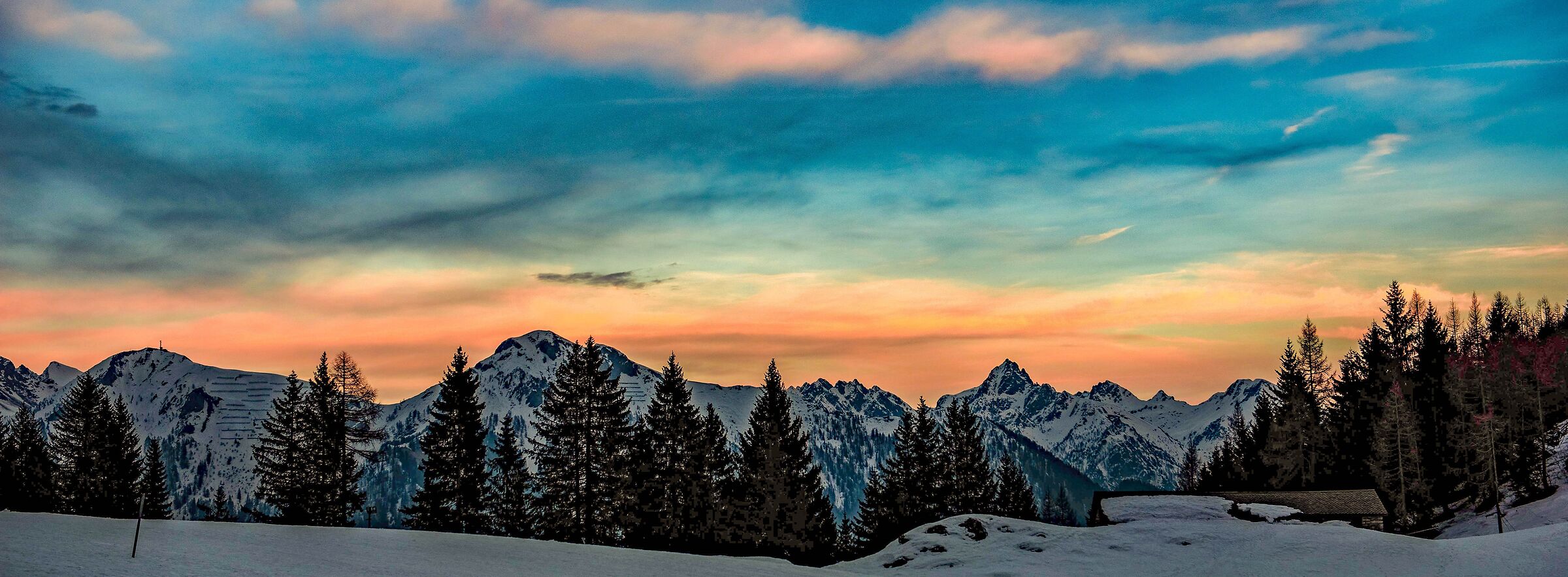 twilight in the high valley