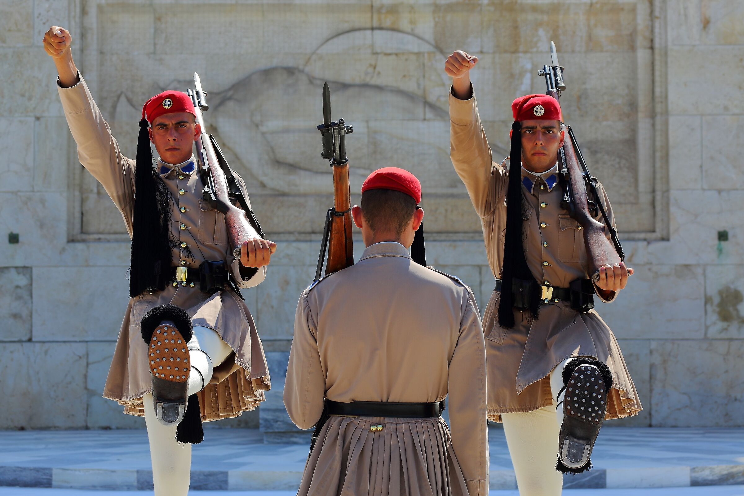 Cambio della guardia a piazza Syntagma