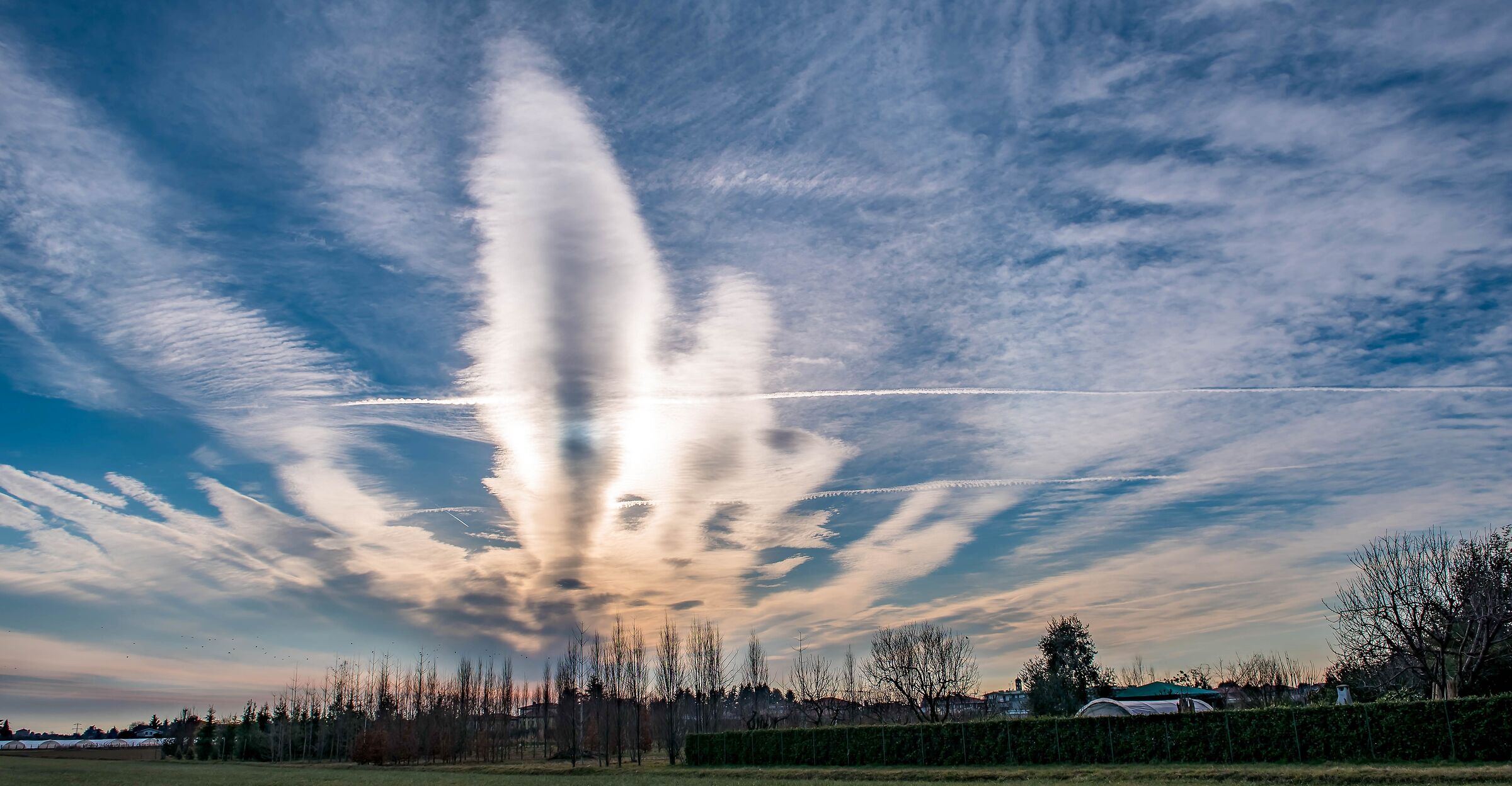 from above, someone is watching me