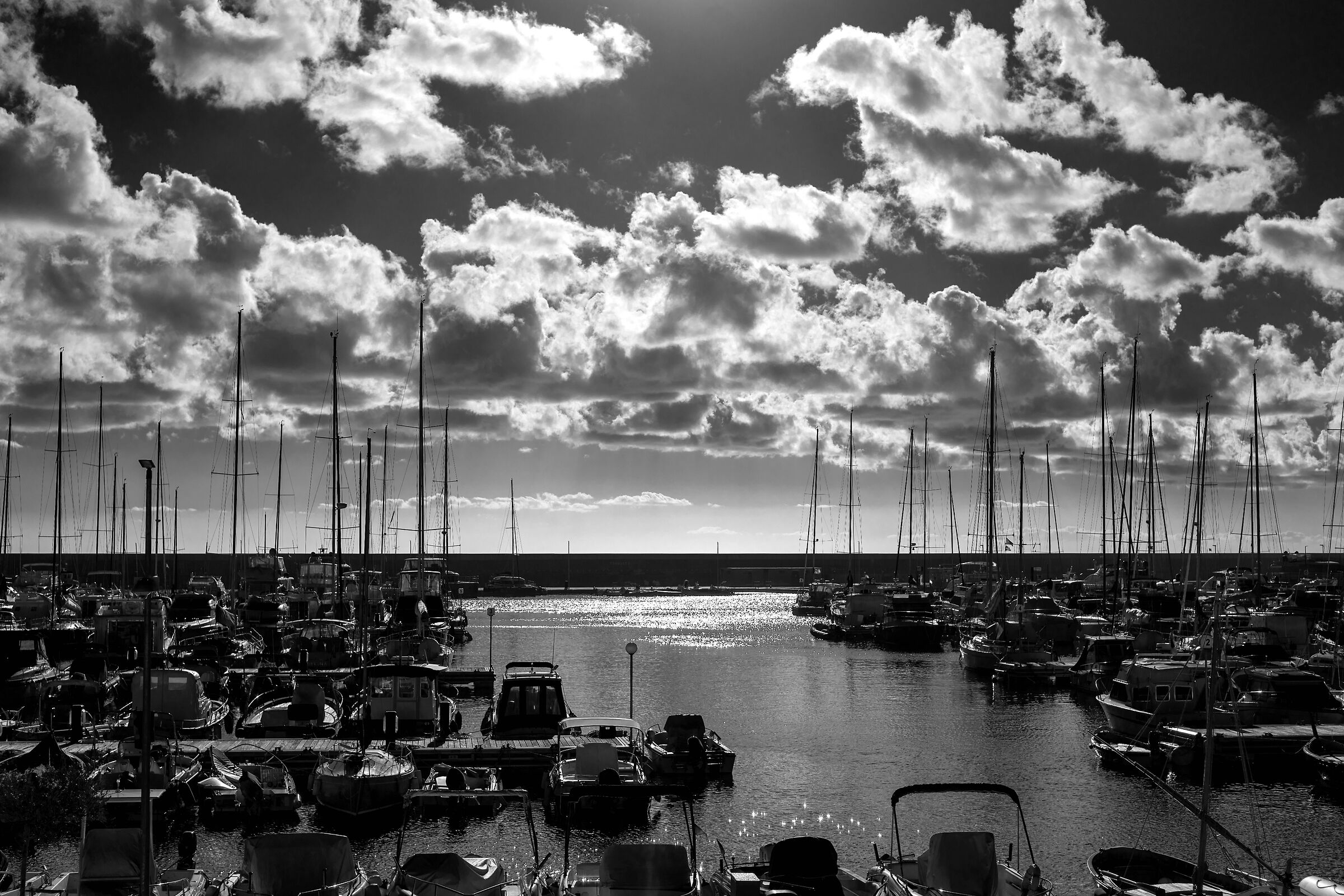 Nuvole in B&W
