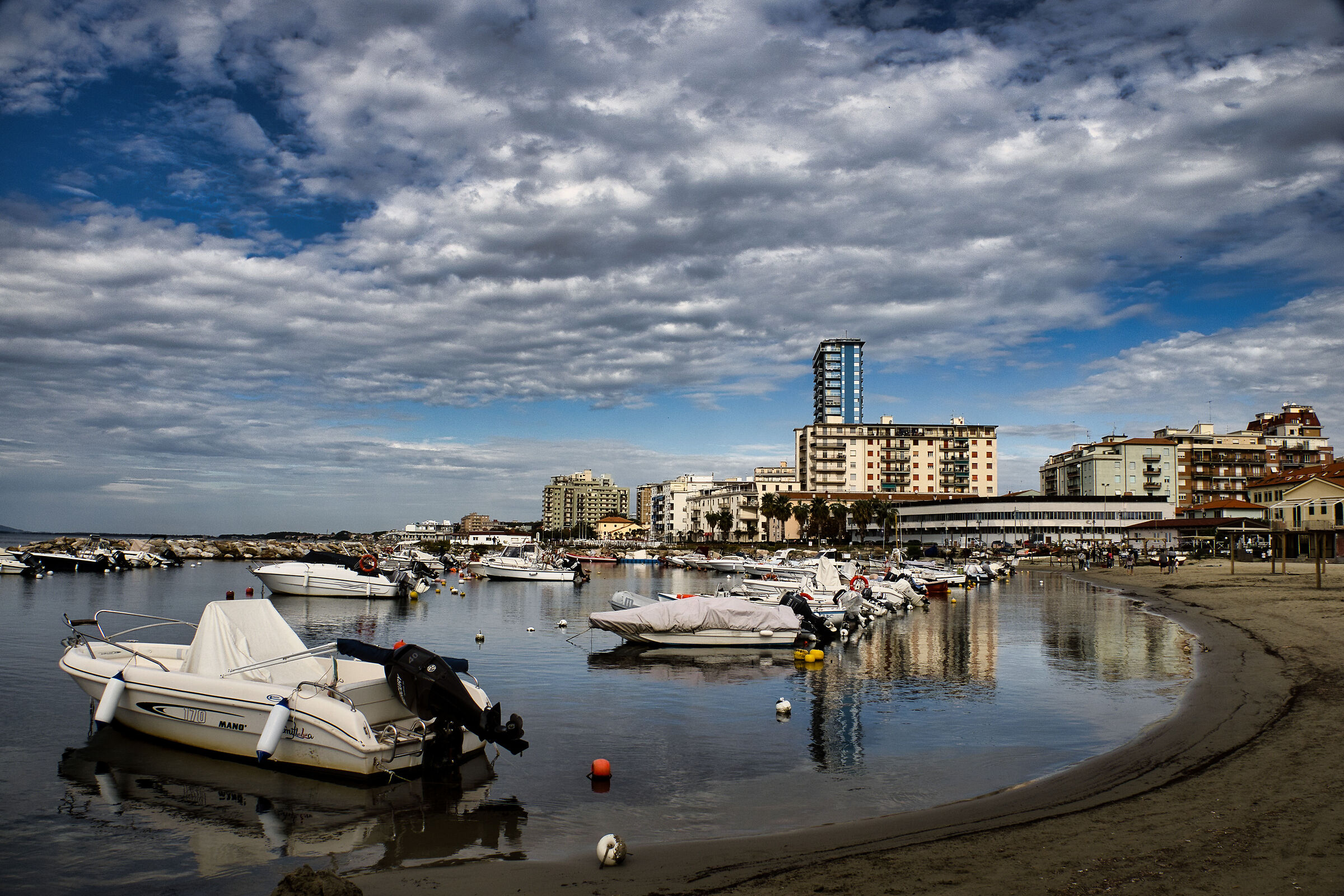 The small port of Follonica