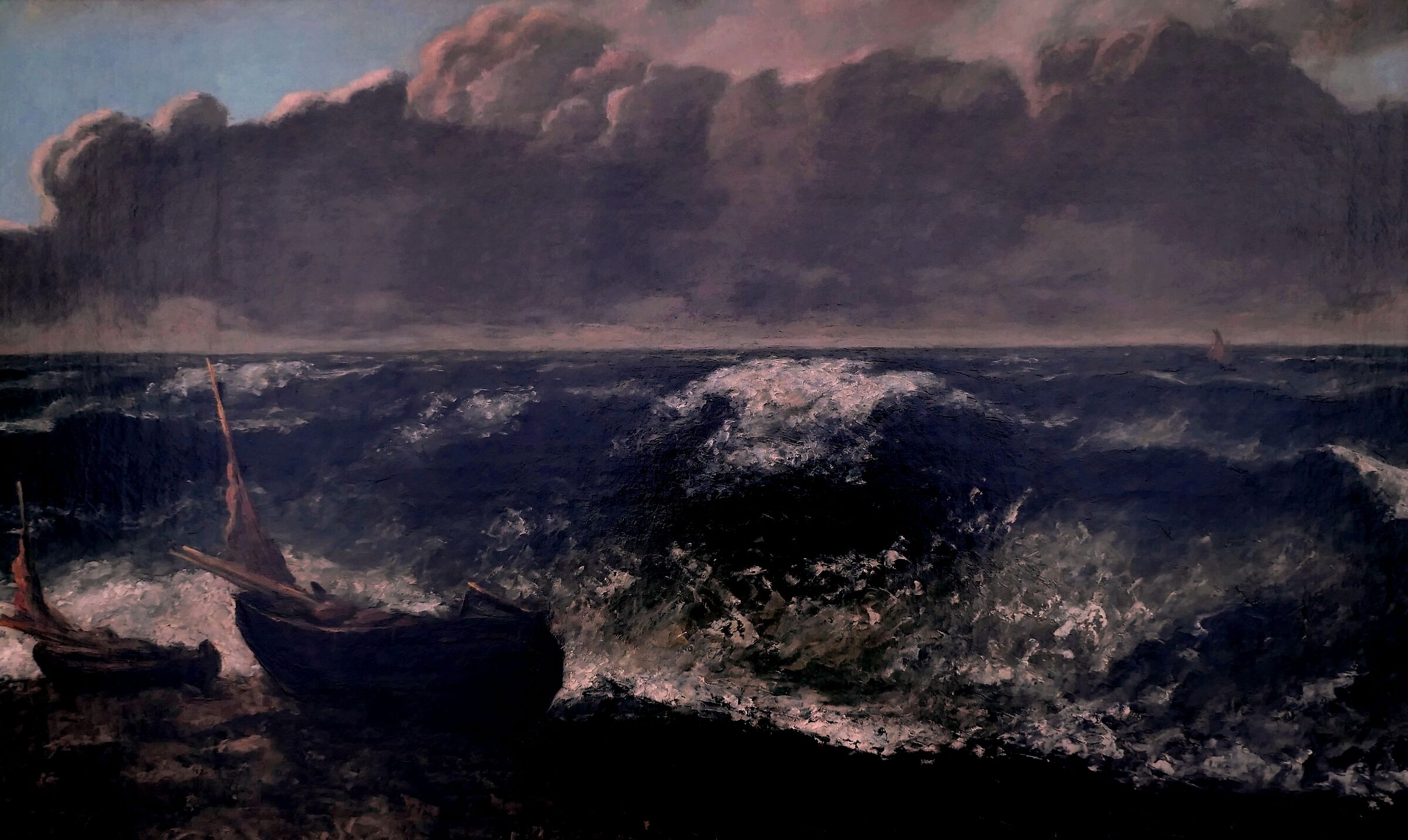 Gustave Courbet "L'onda" (1869)