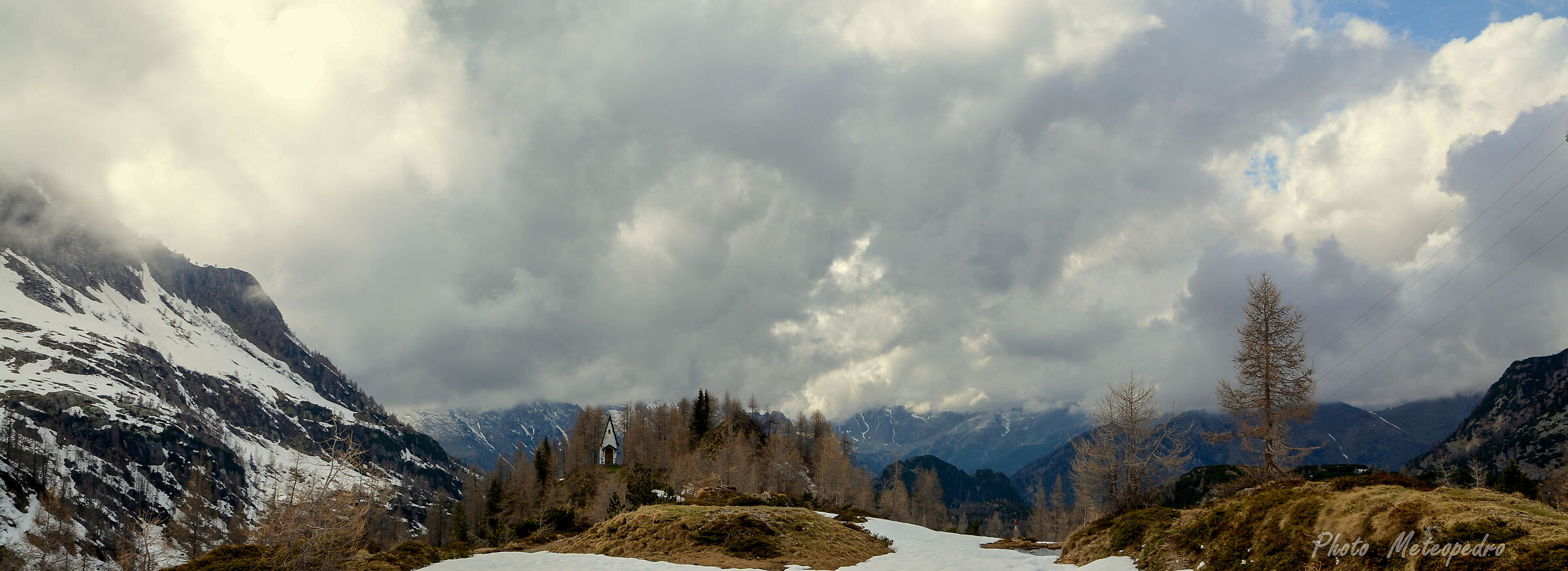 No sunset at the Twin Lakes