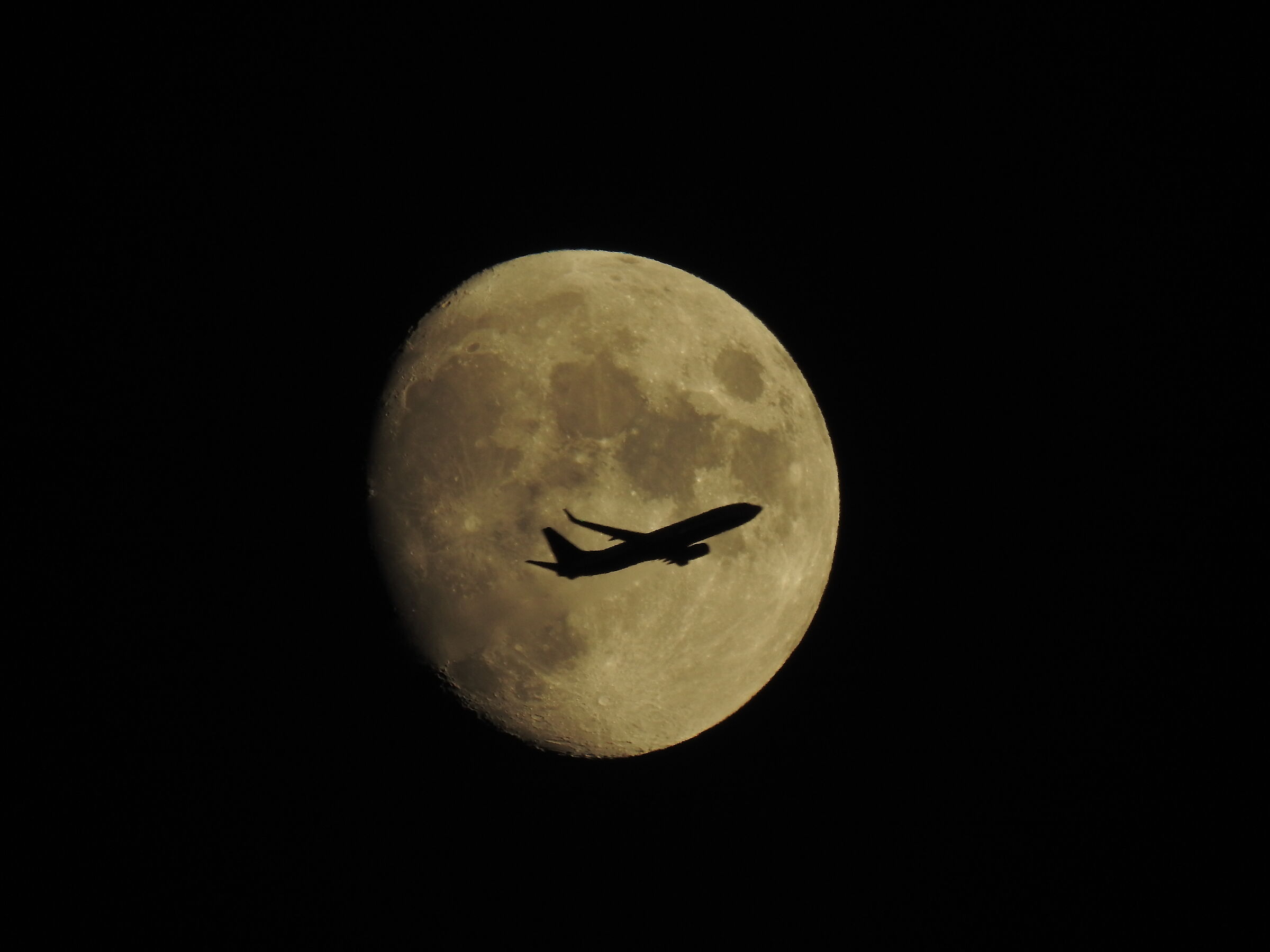 Un Aereo nella Luna