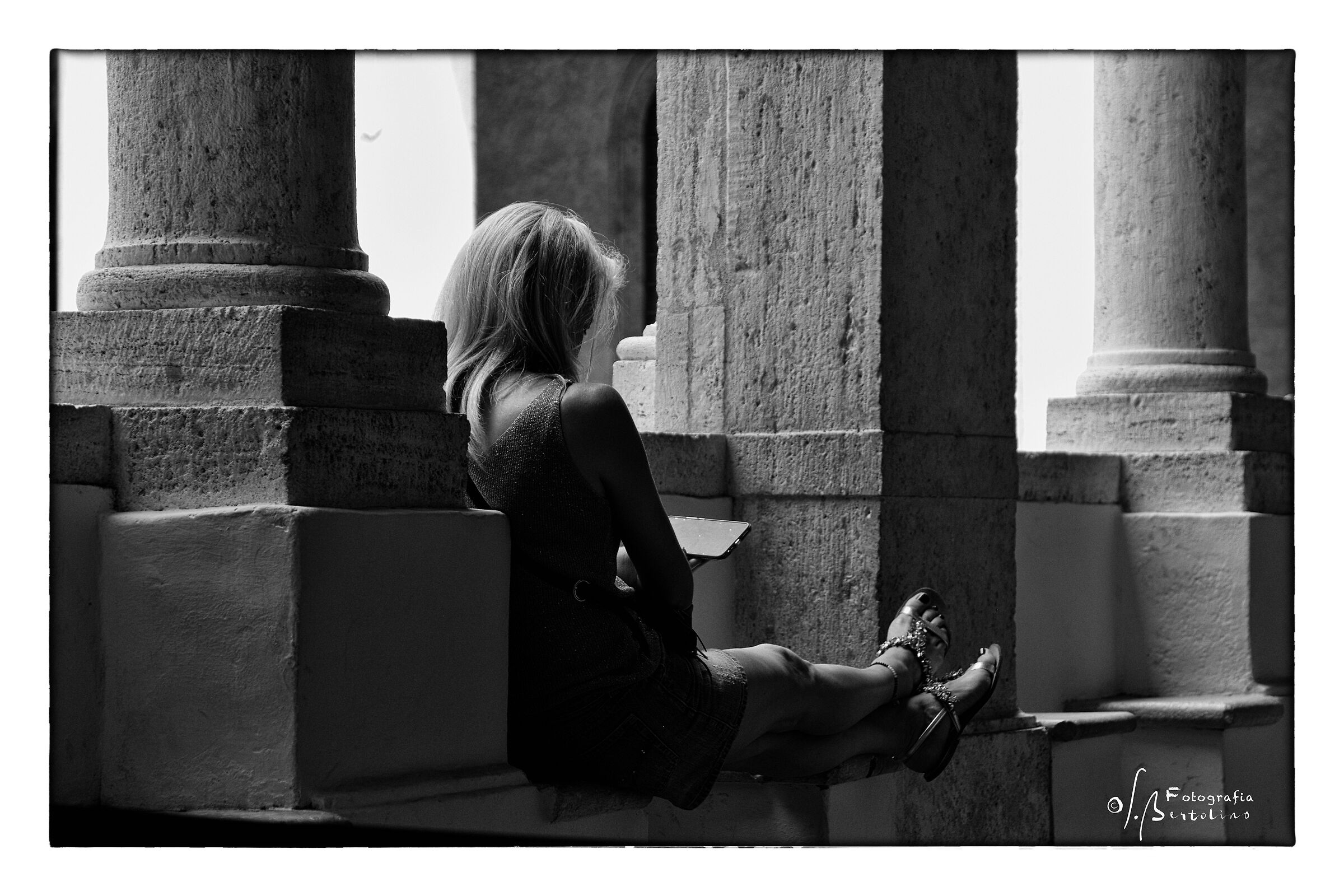 At the Cloister of Bramante