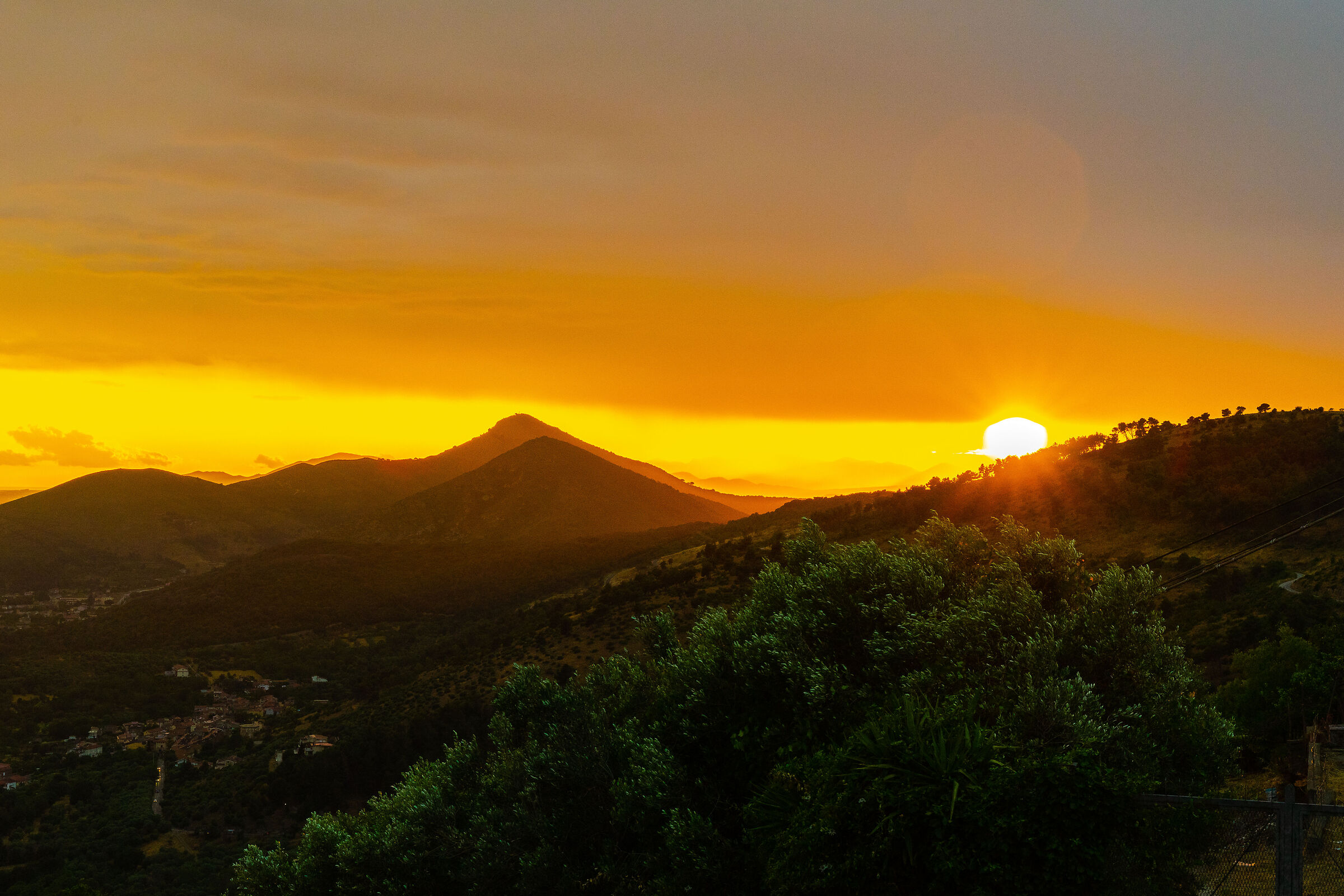 Sunset Casertavecchia