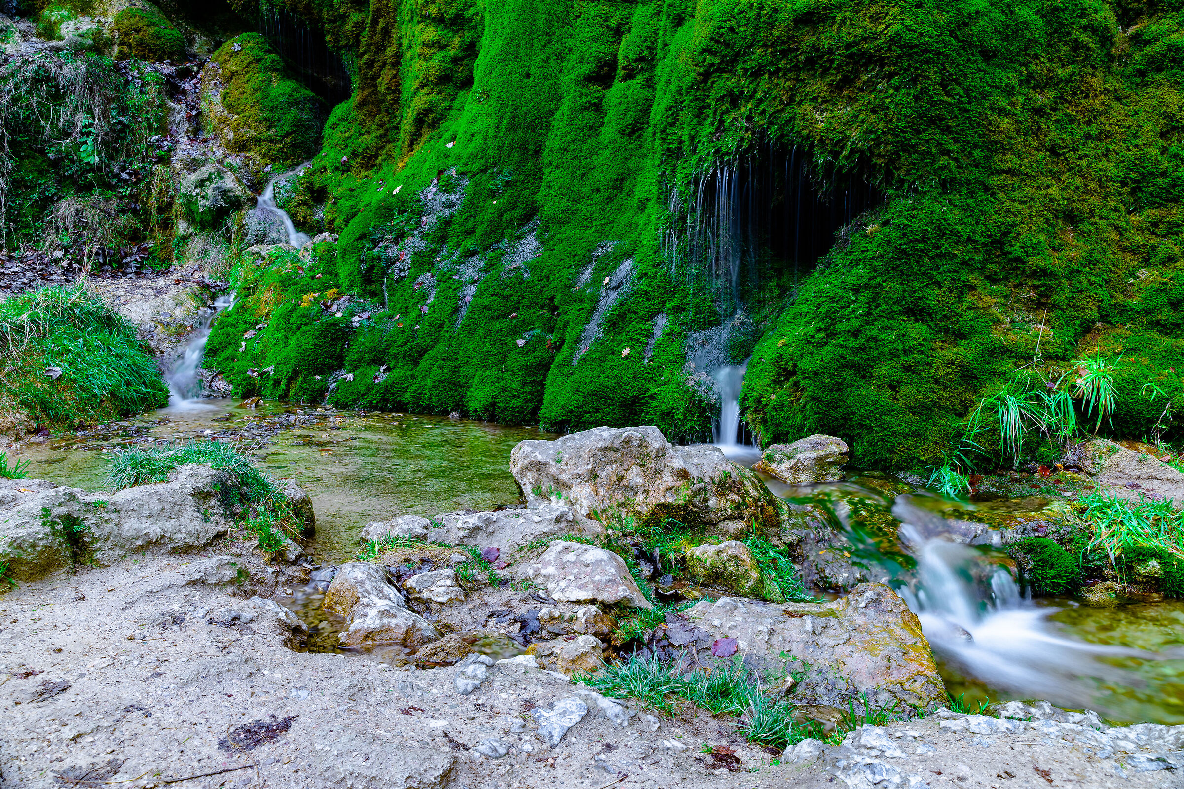 Waterfall Dreimühlen Eifelpark