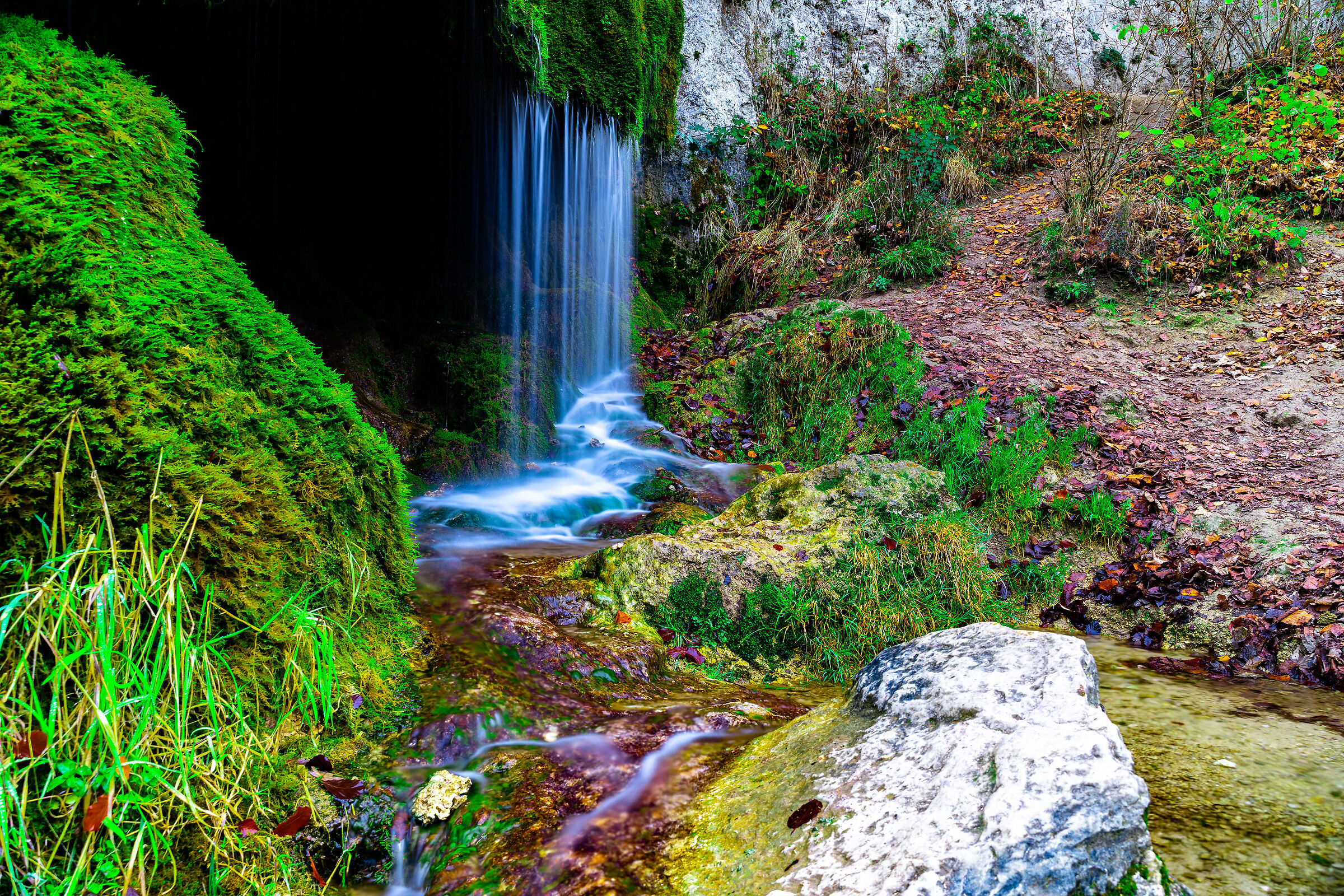 Waterfall Dreimühlen Eifelpark