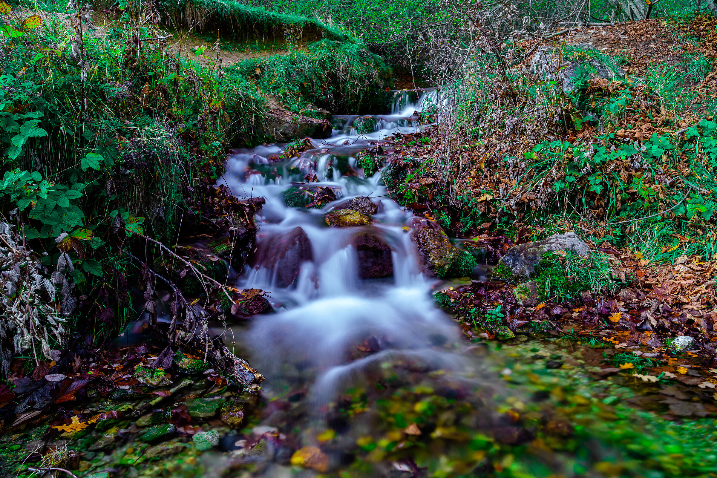 Waterfall Dreimühlen Eifelpark