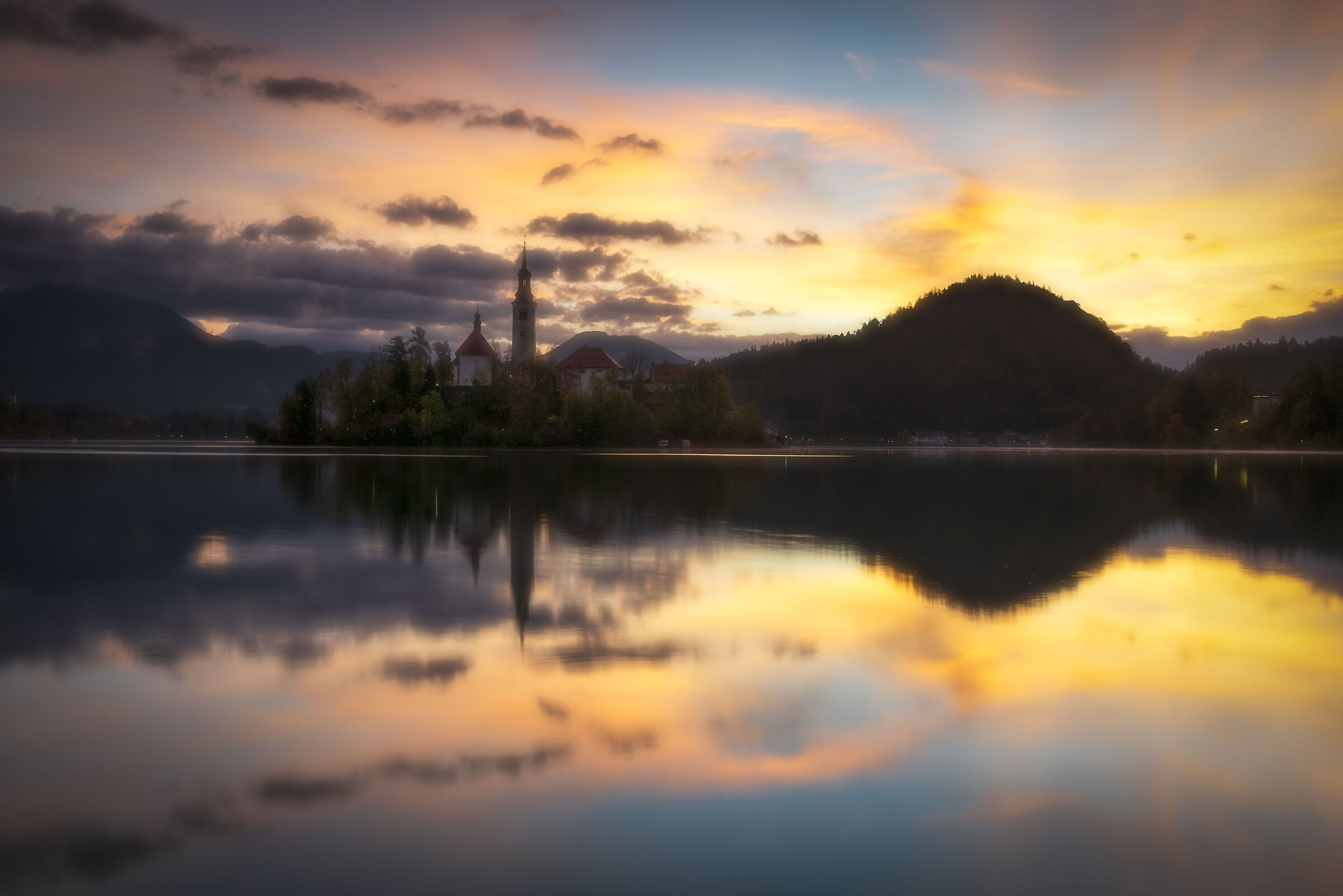 Sunrise to Bled