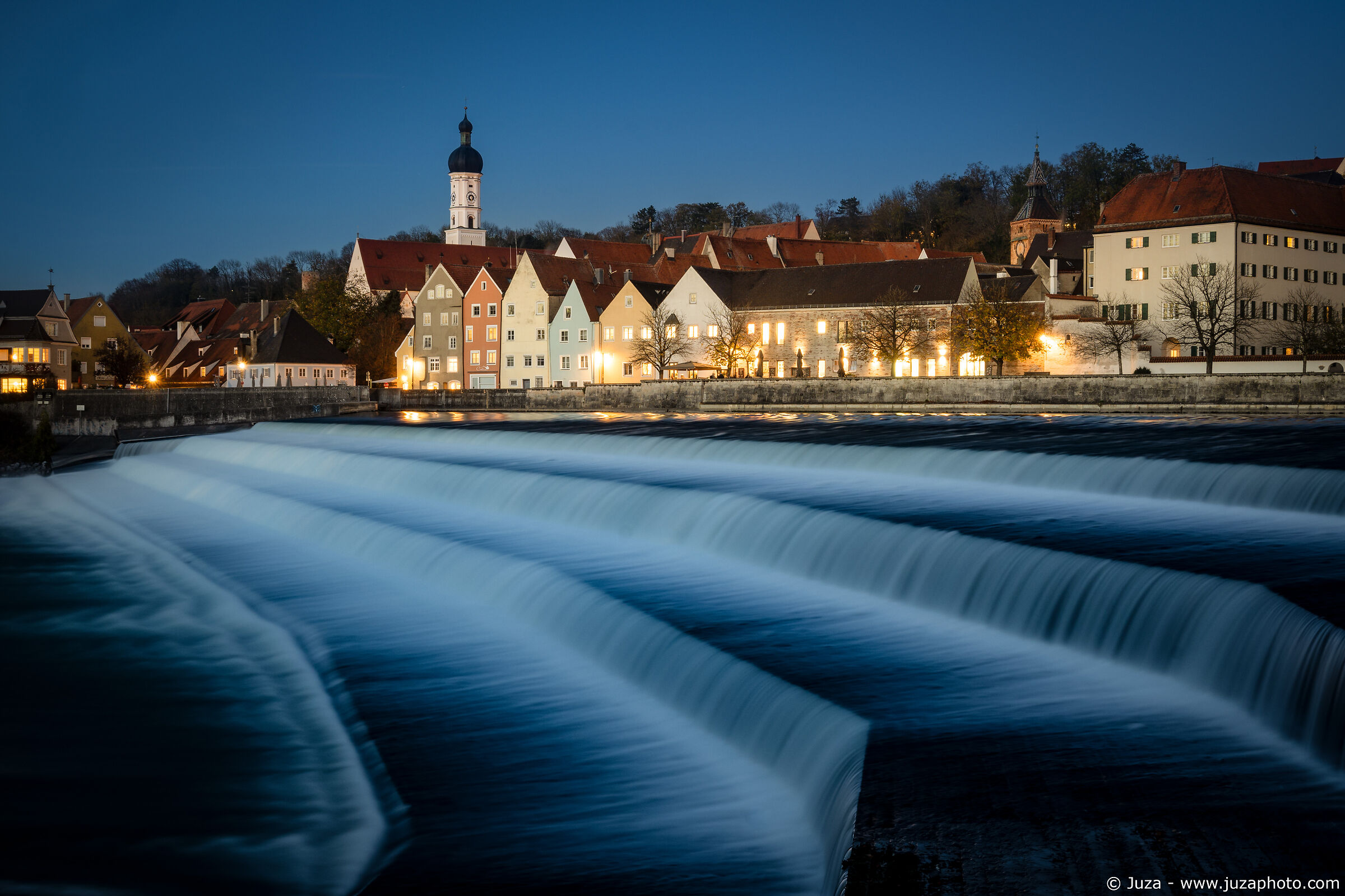 La sera a Landsberg am Lech