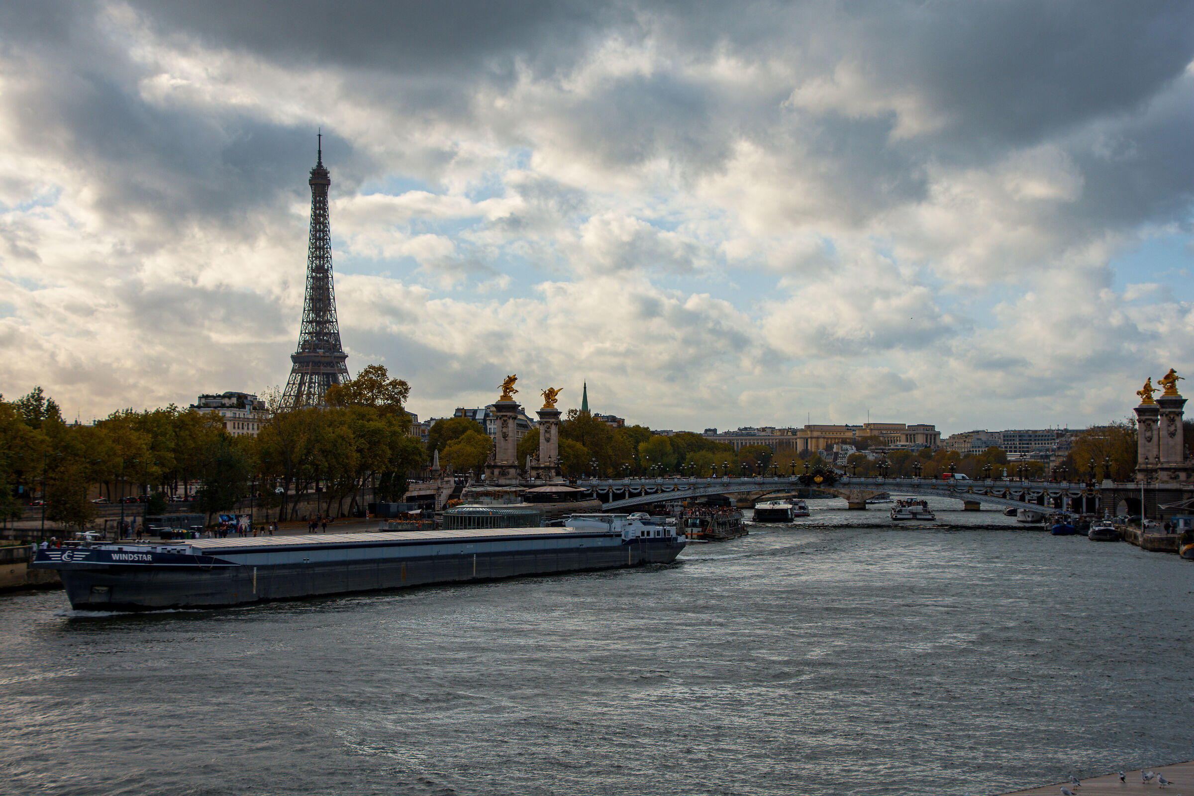 The Seine on a November day