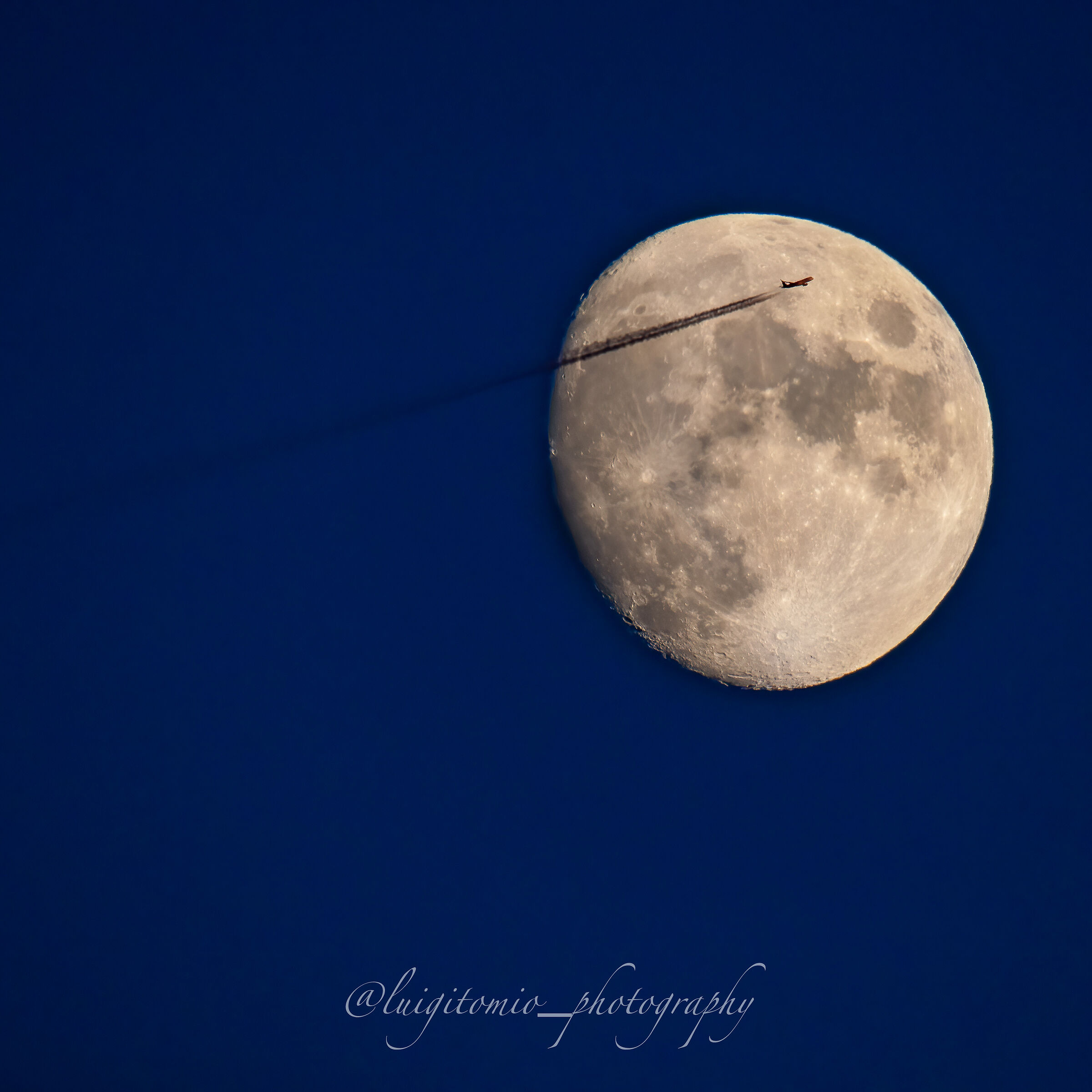 Waxing Gibbous Moon.