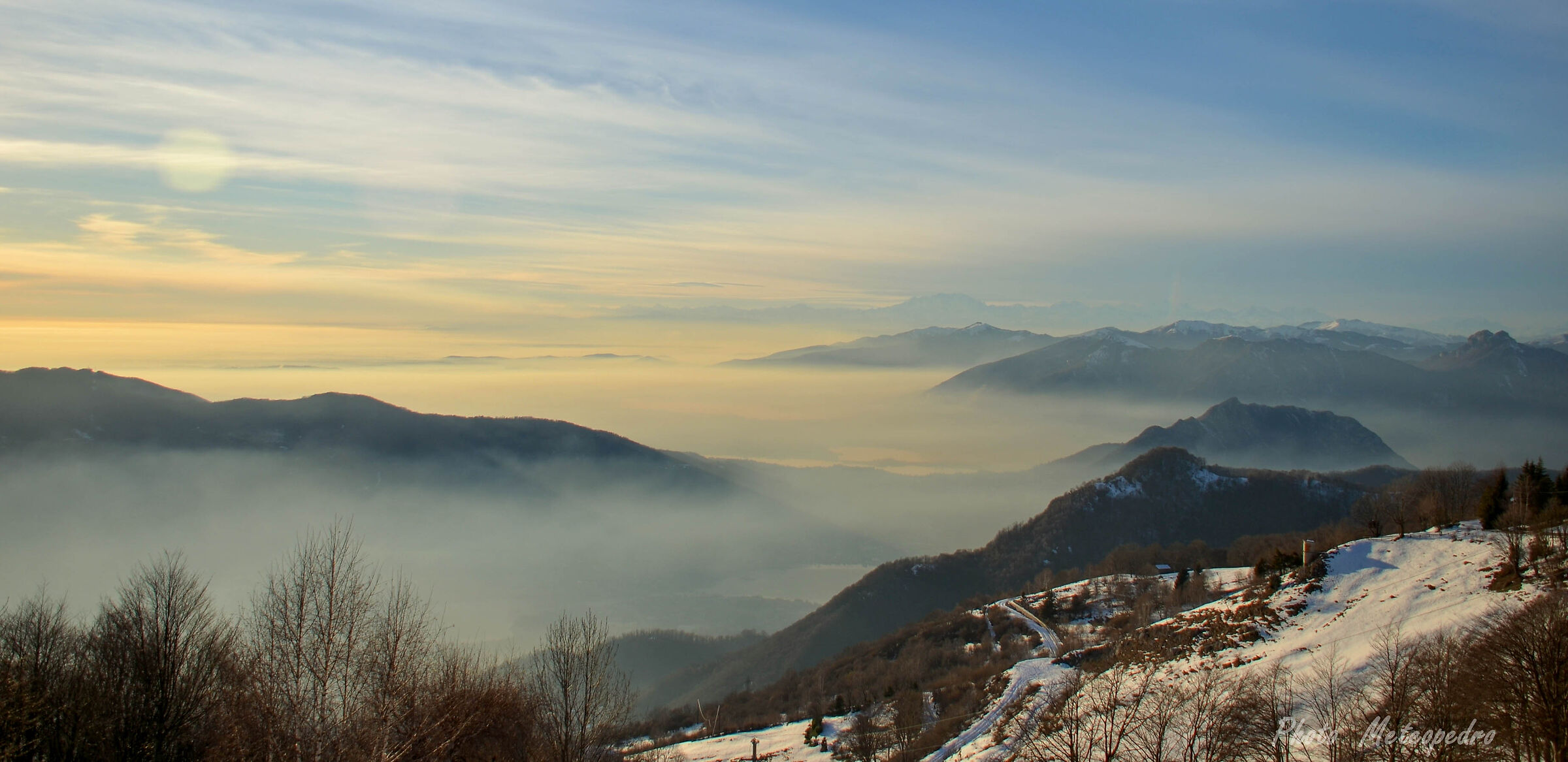 Fog in the mountains