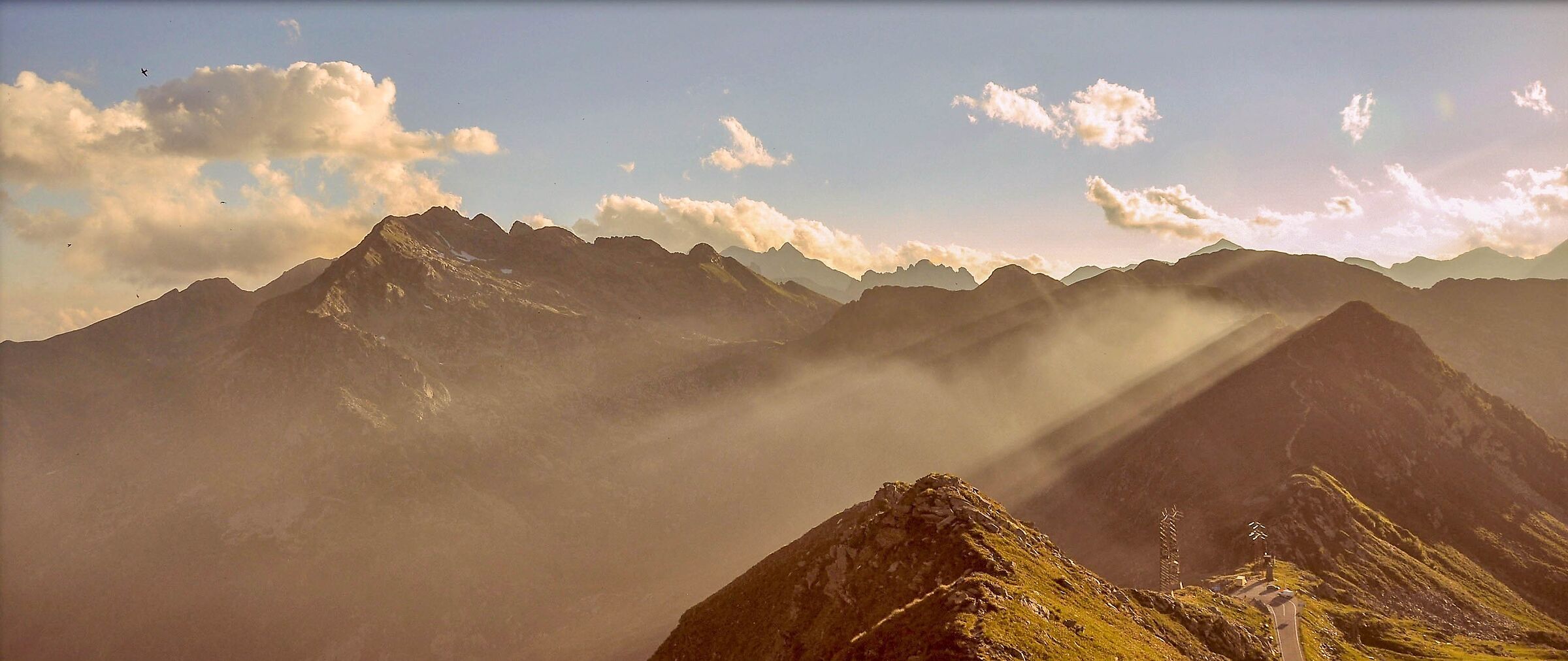 Fog in the mountains