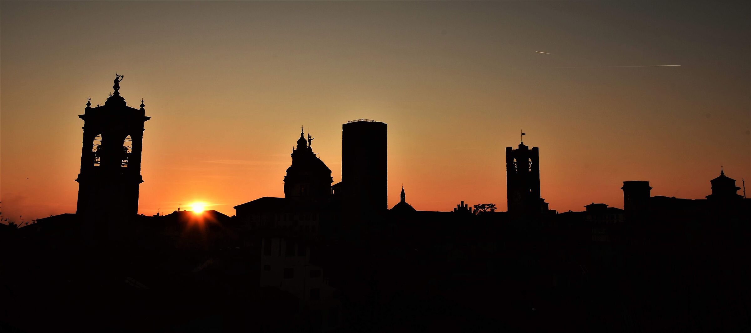 Tramonto in citta Alta