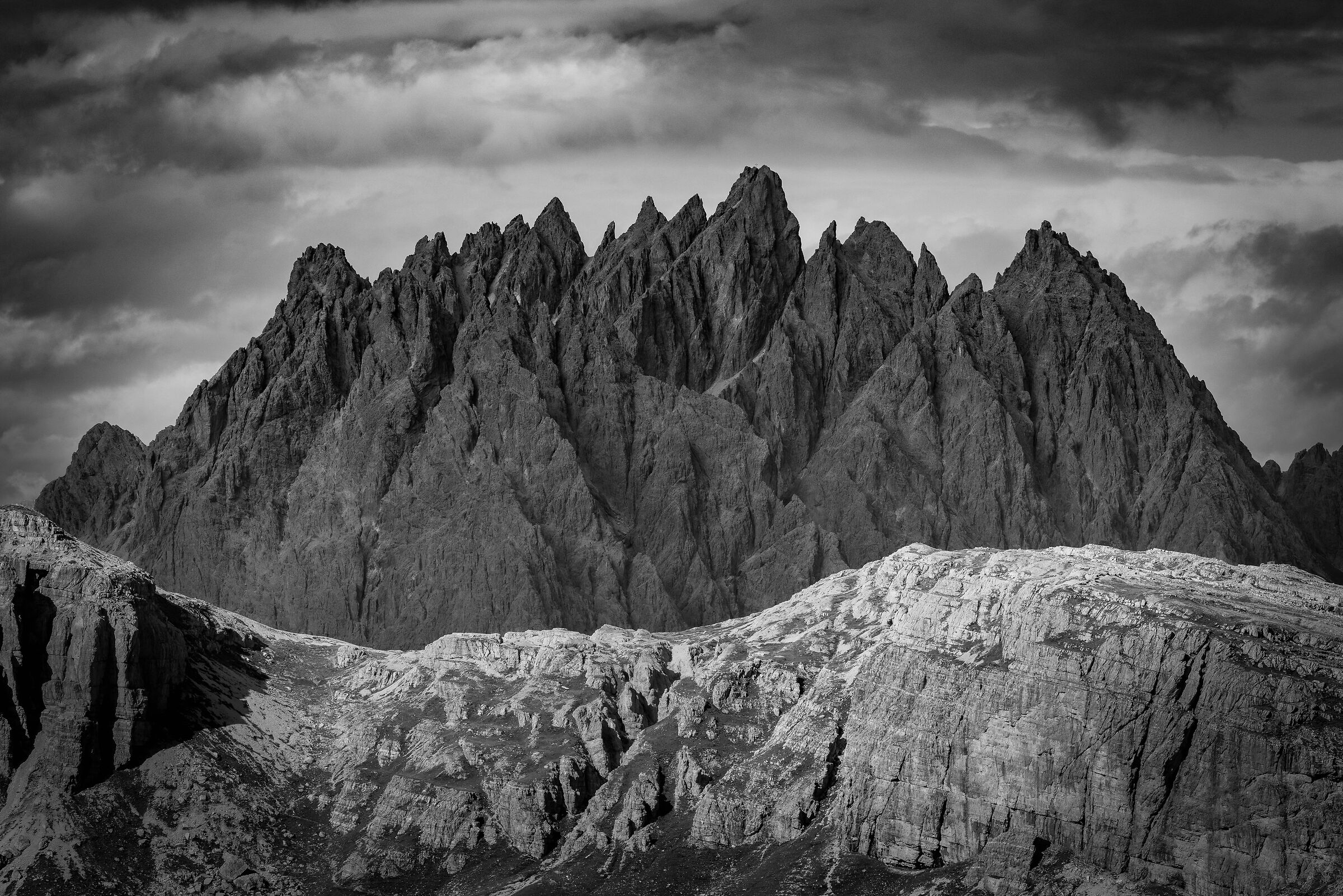 Contrasto in bianco e nero