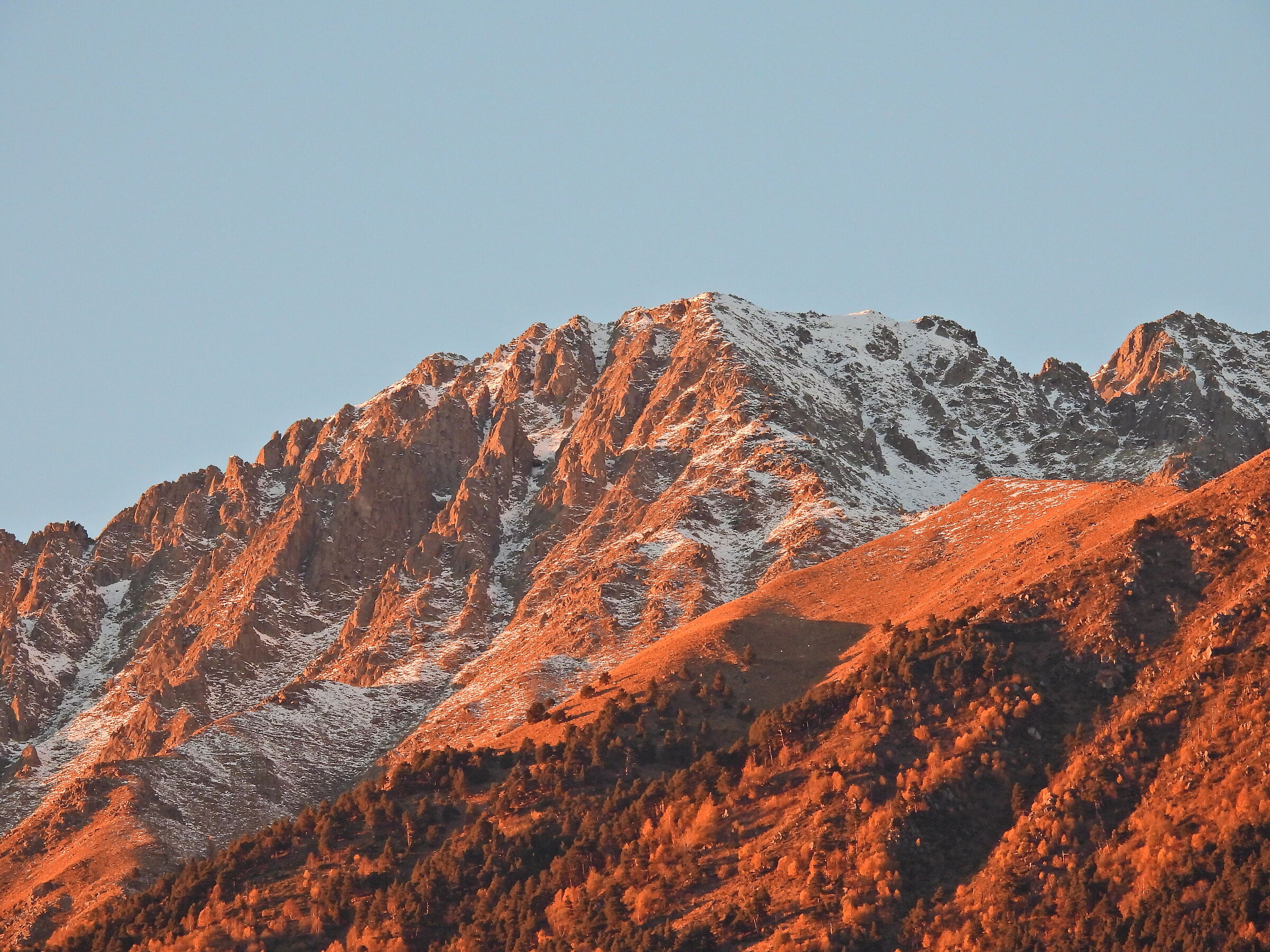 Sunset in Valtellina (Morbegno)
