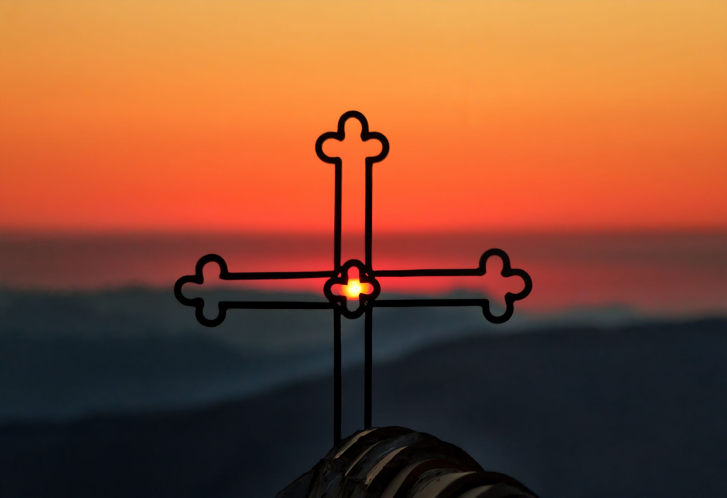 Sunset on Monte Alto