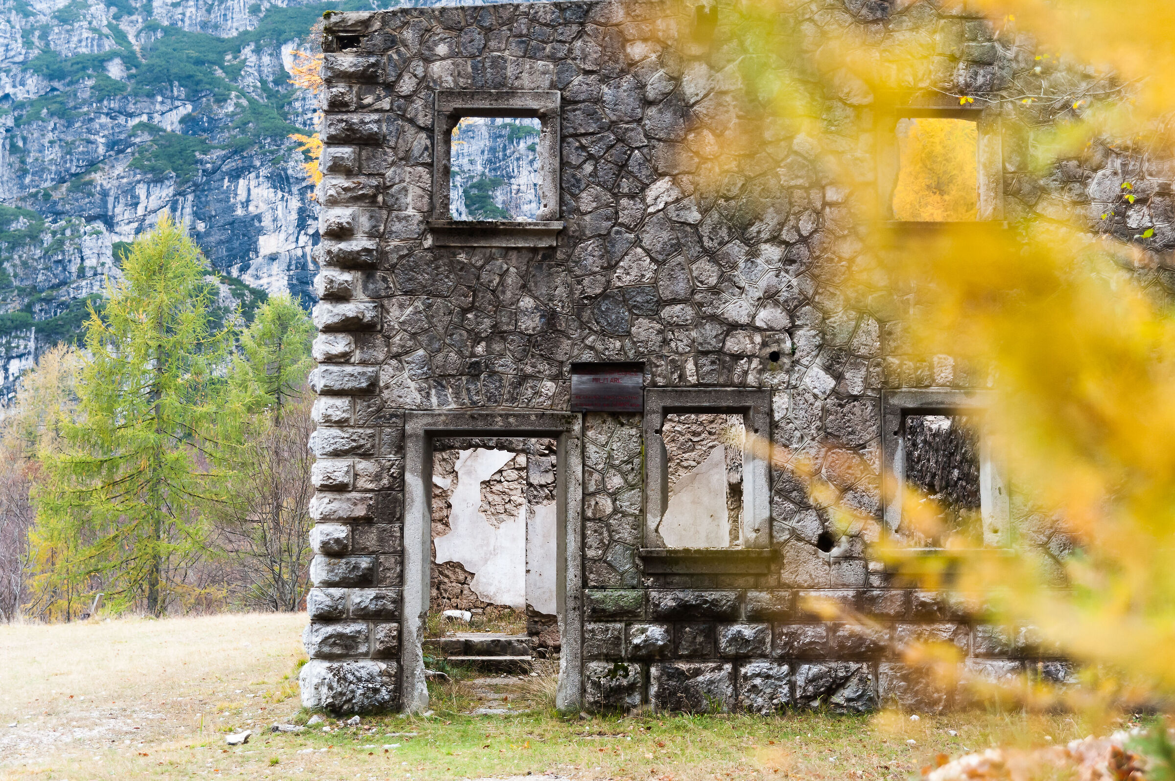 Former military shelter - Val Alba