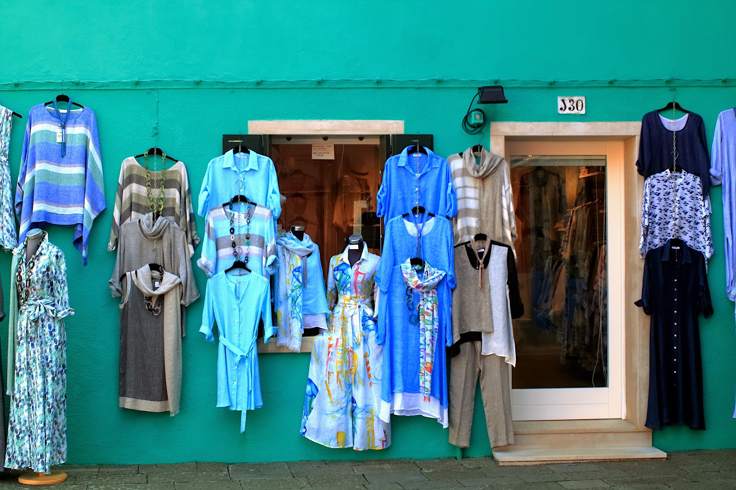 In a corner of Burano