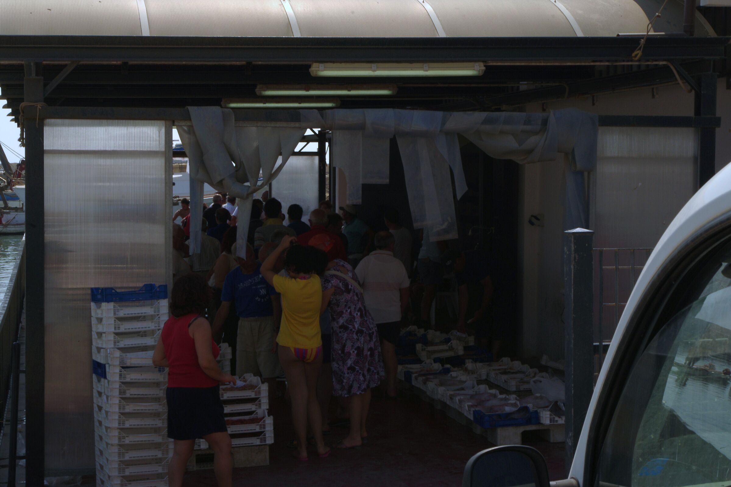 Scoglitti Il mercato del pesce