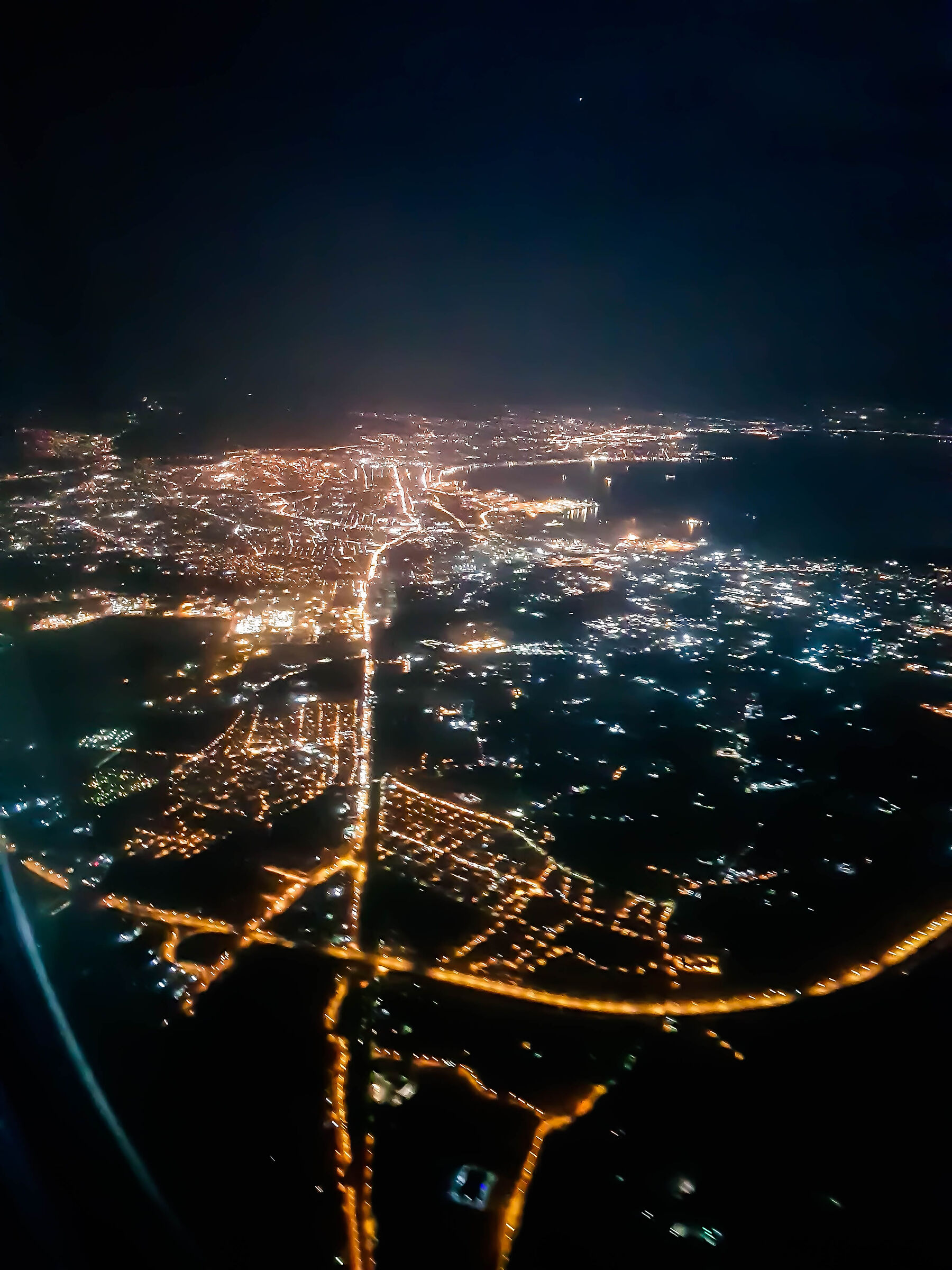 Salonicco visto dall'aereo