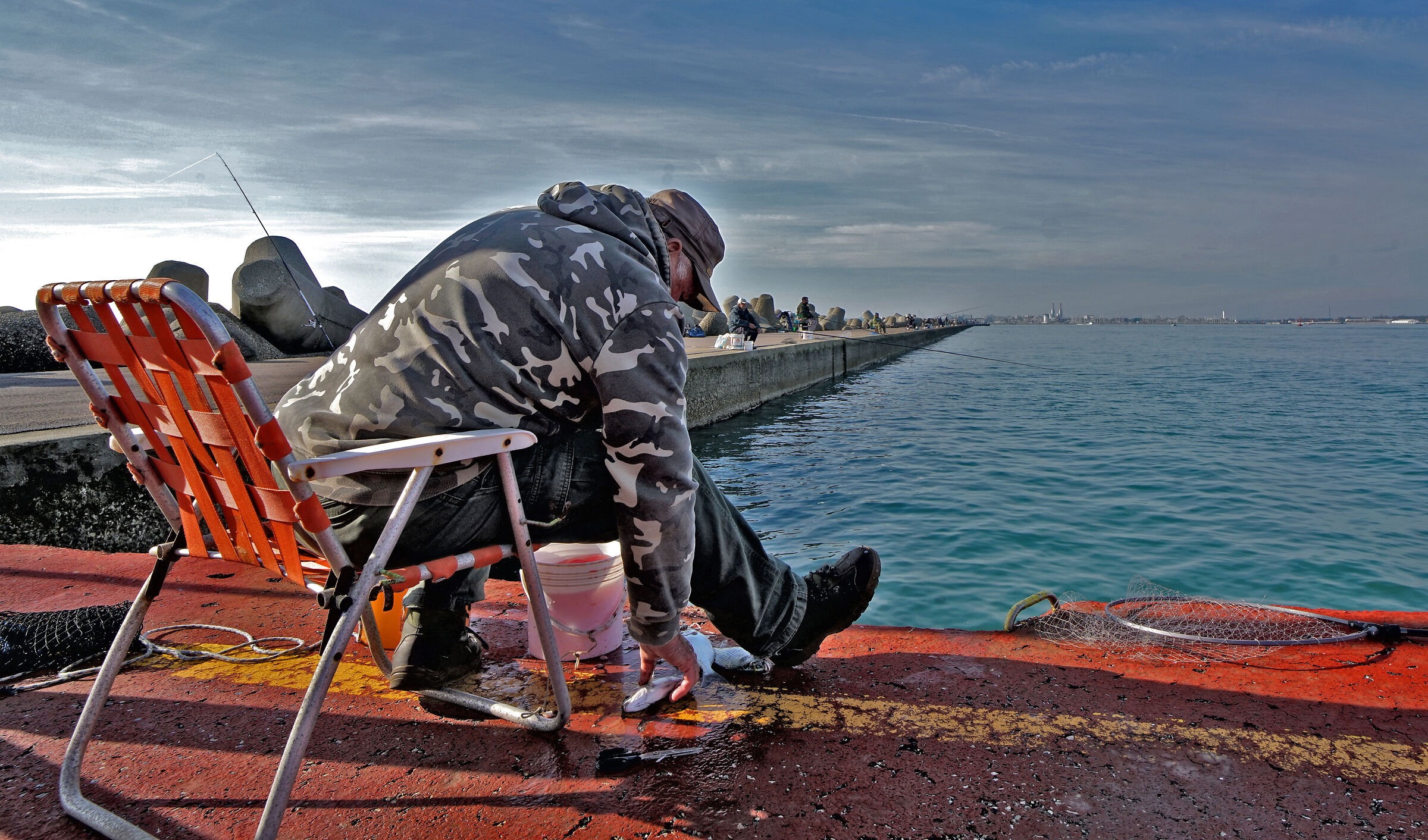 Tonight grilled sea bream