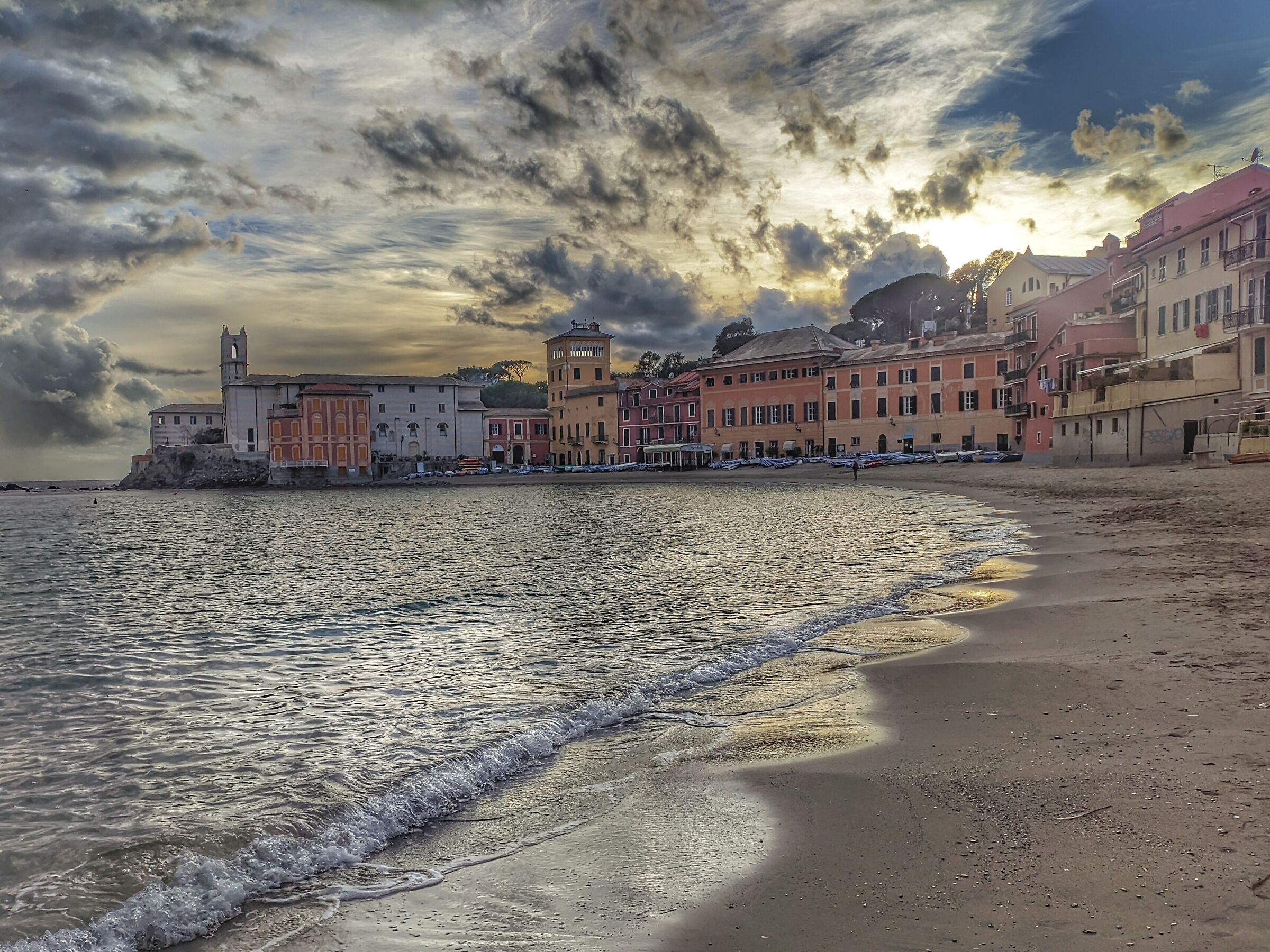 Baia del Silenzio ... prima della pioggia