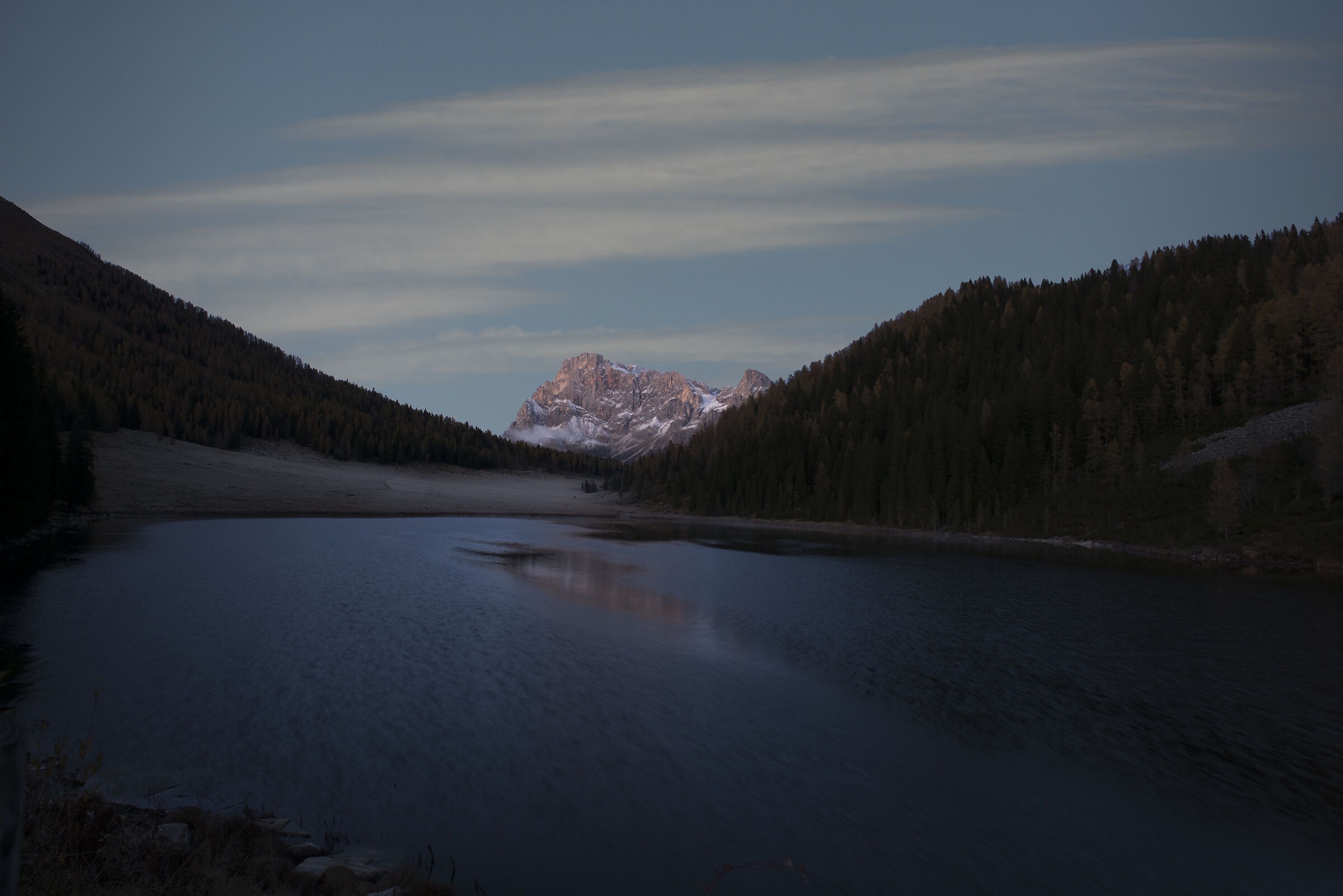 l'anfiteatro del lago Calaita