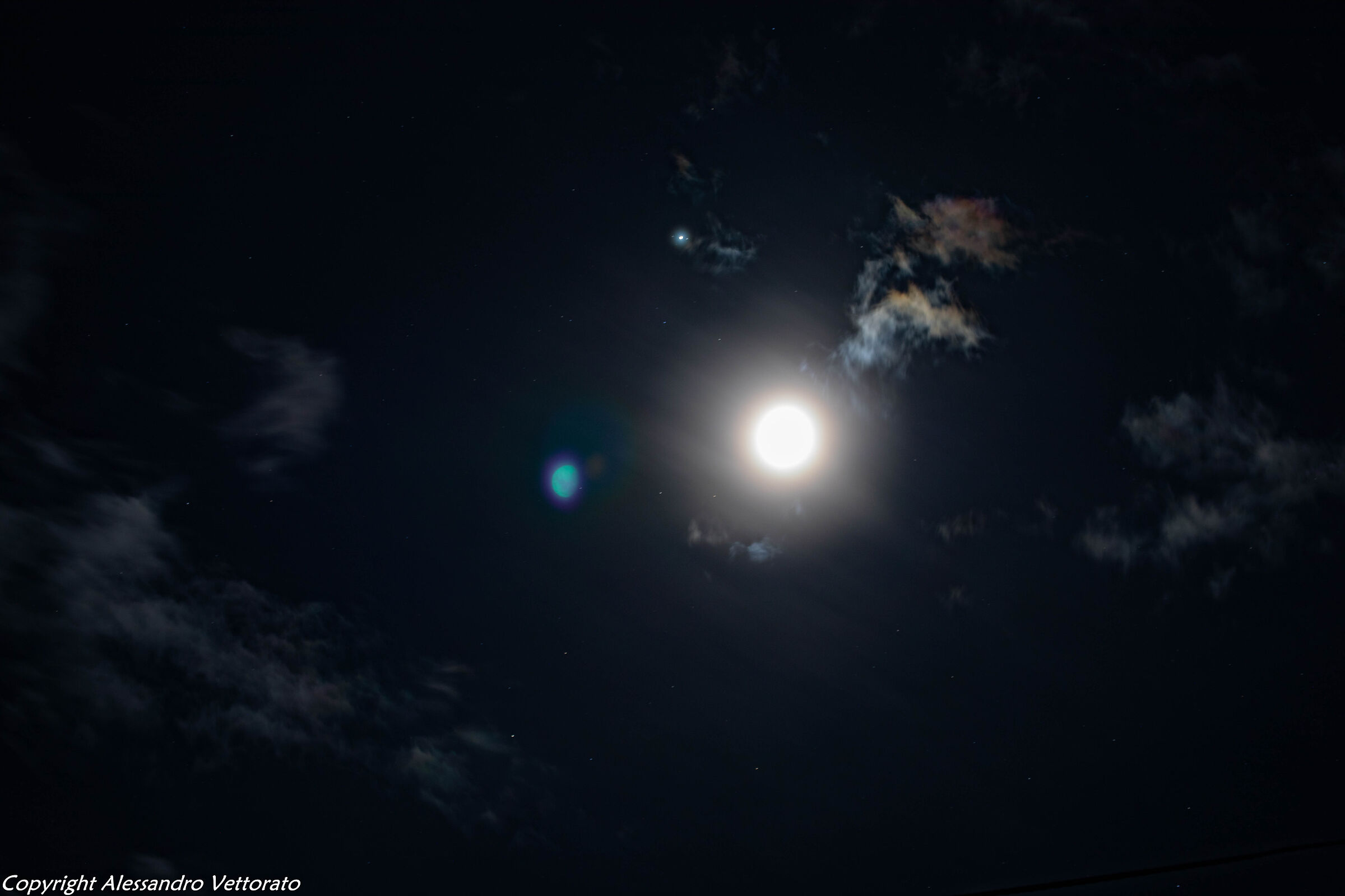Moon with Jupiter