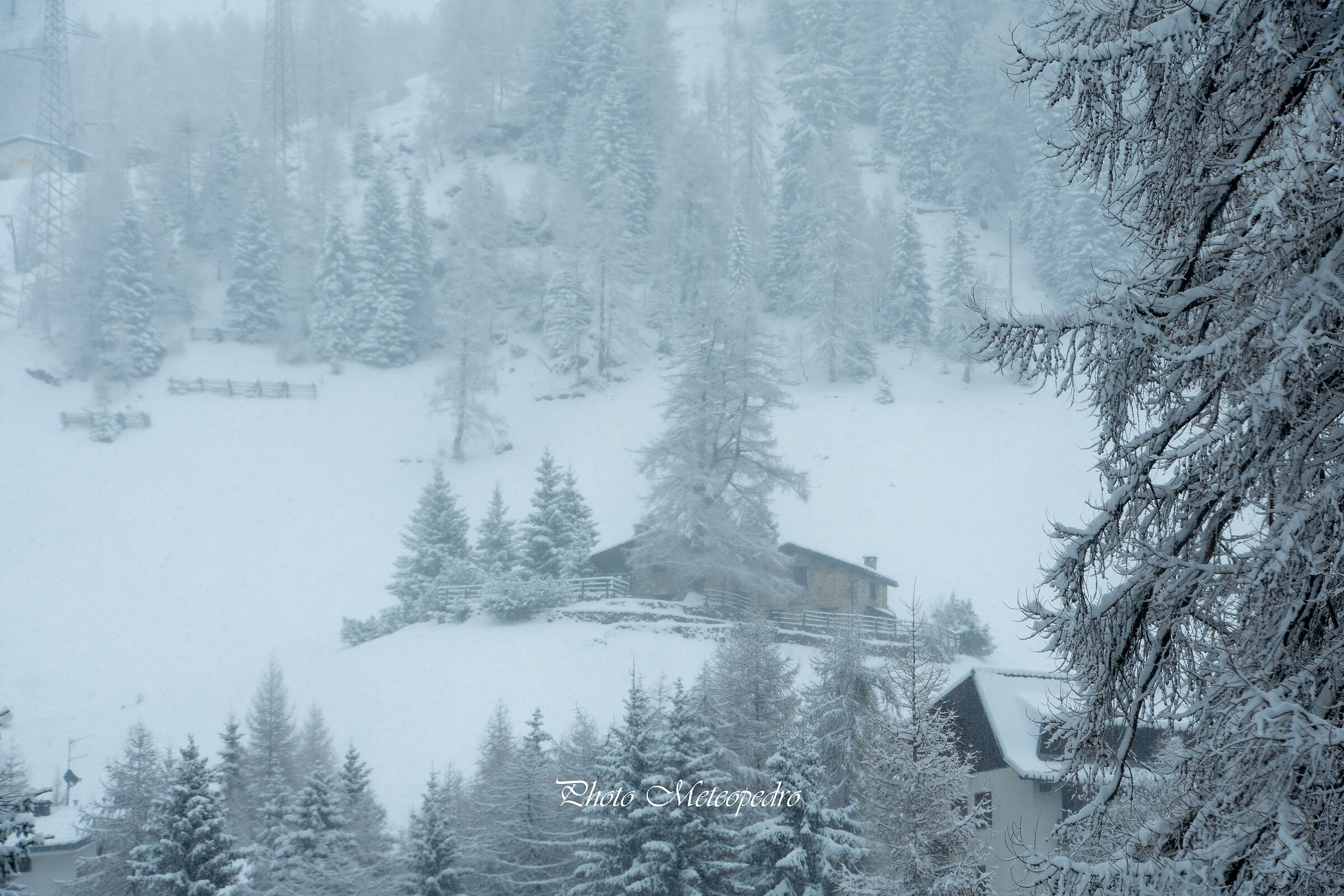 winter in the mountains