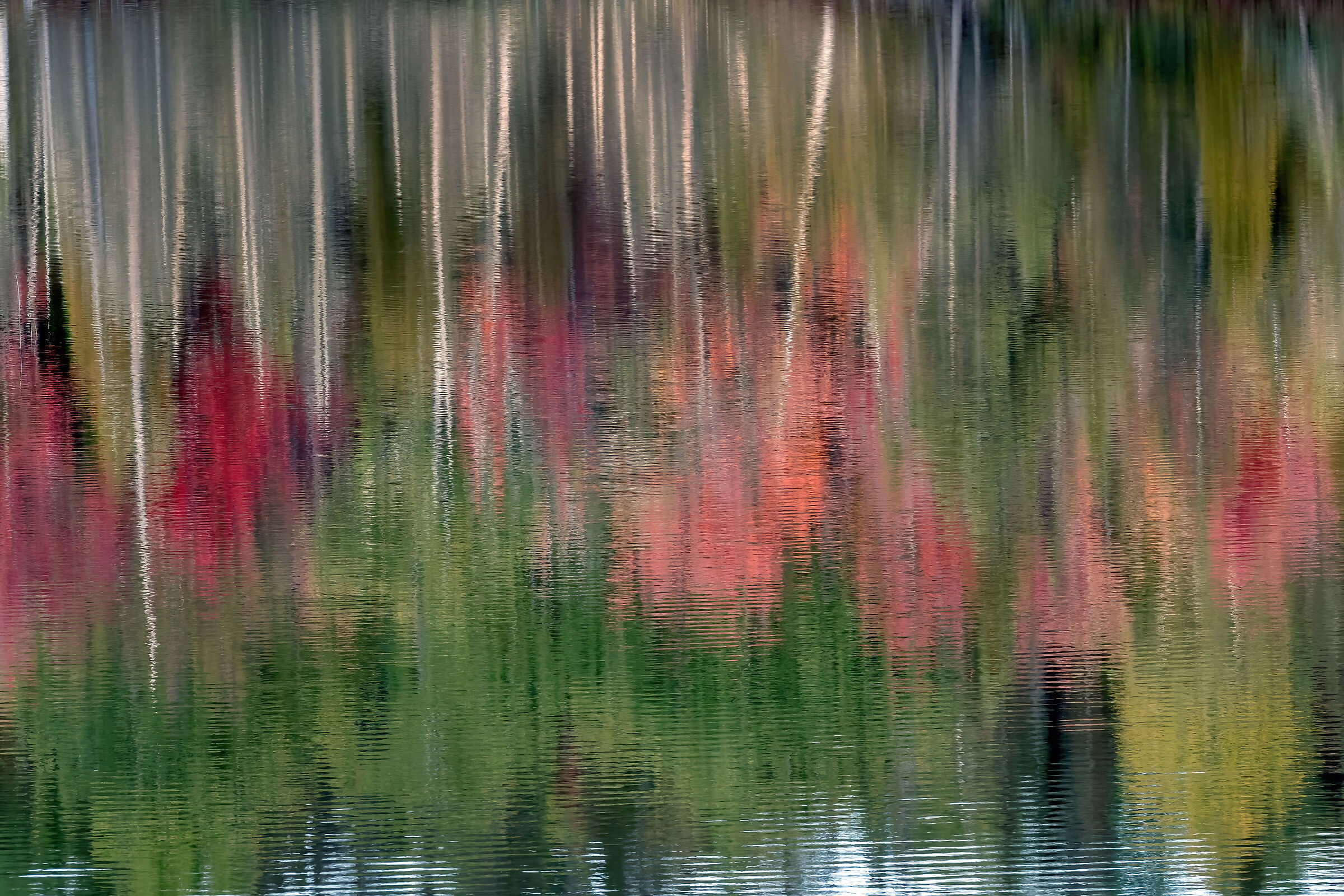 riflessi nel lac à sam