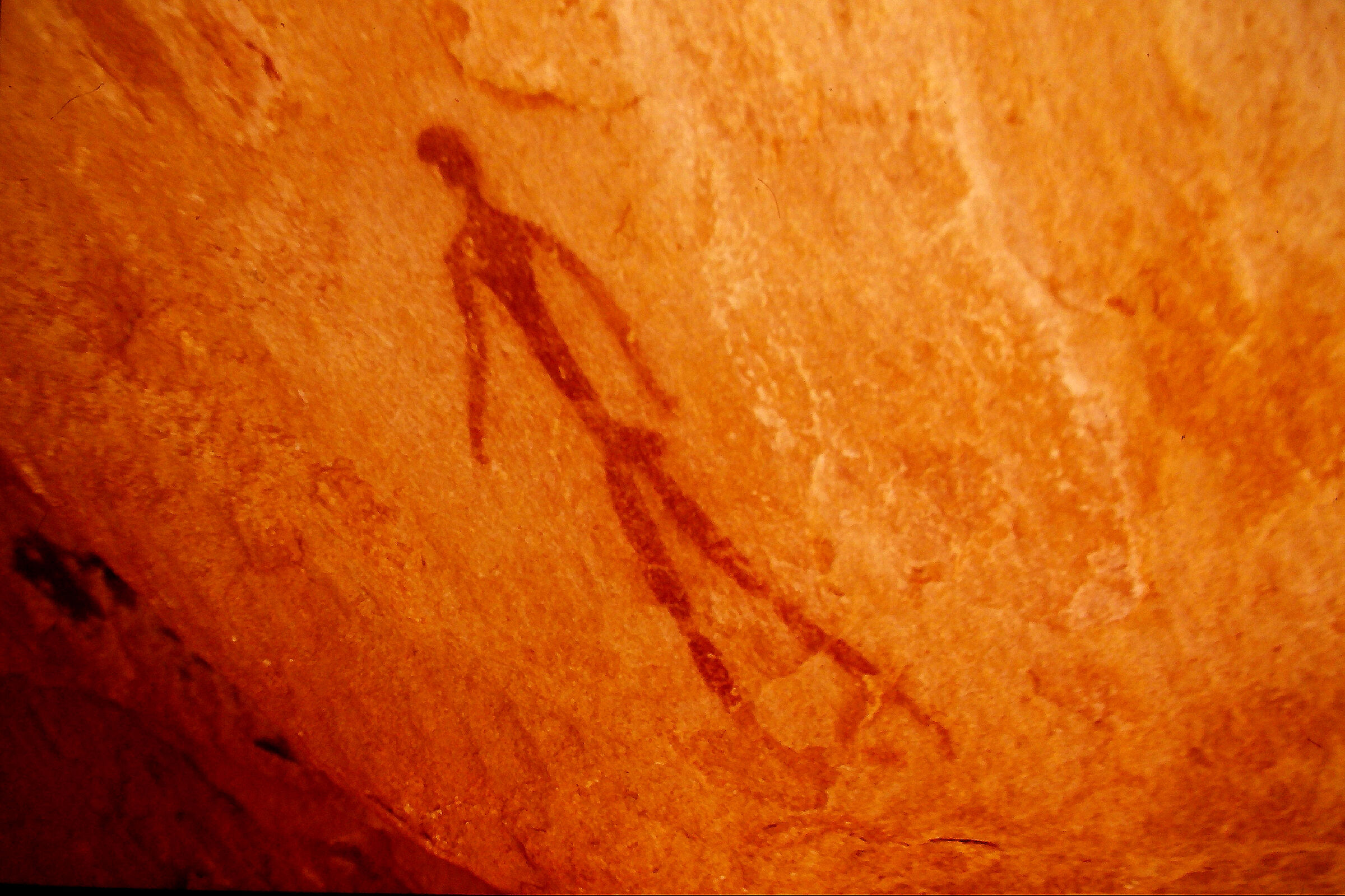 Namibia 1997-Twyfelfontein: la foto del nostro antenato