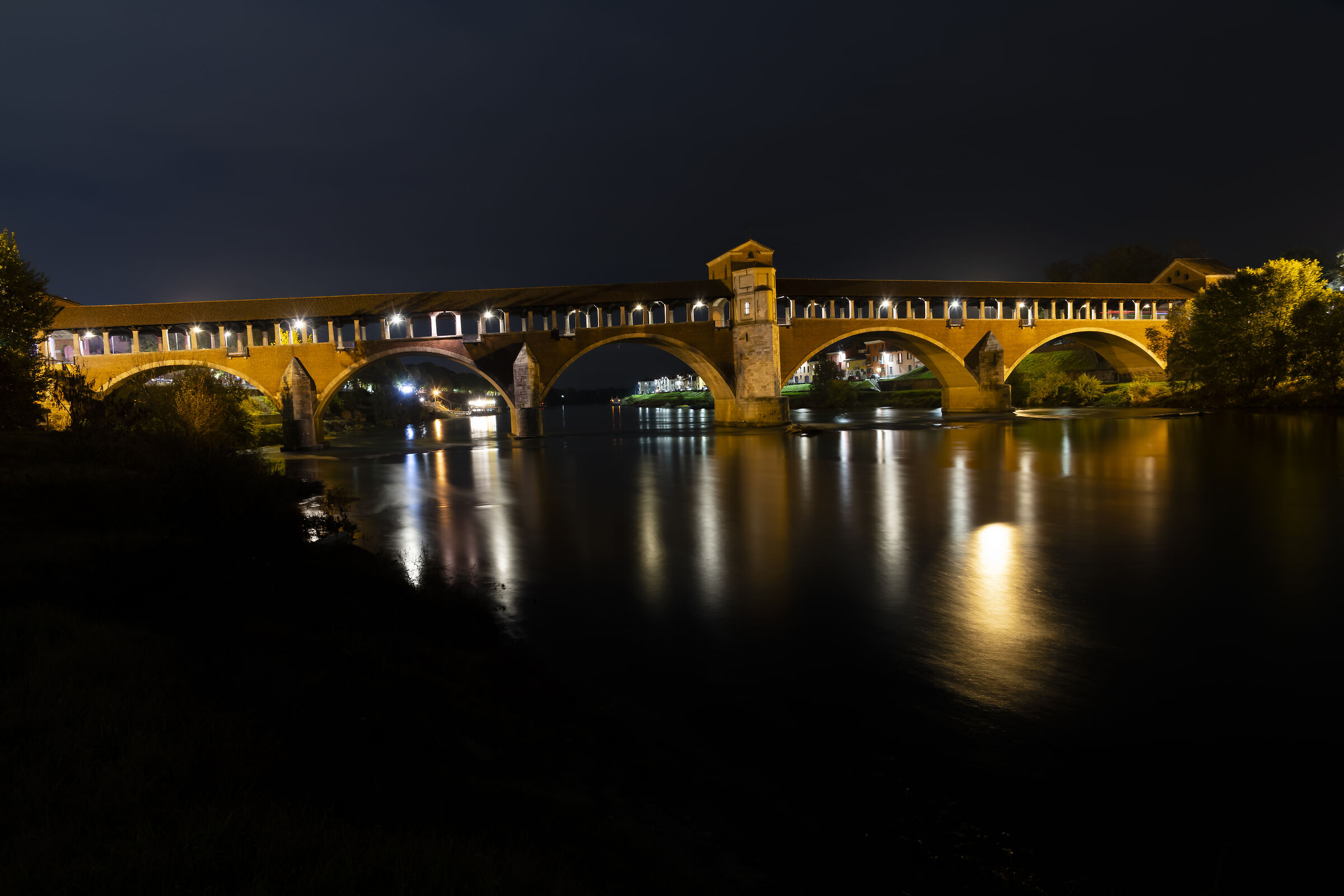 Covered bridge Pavia