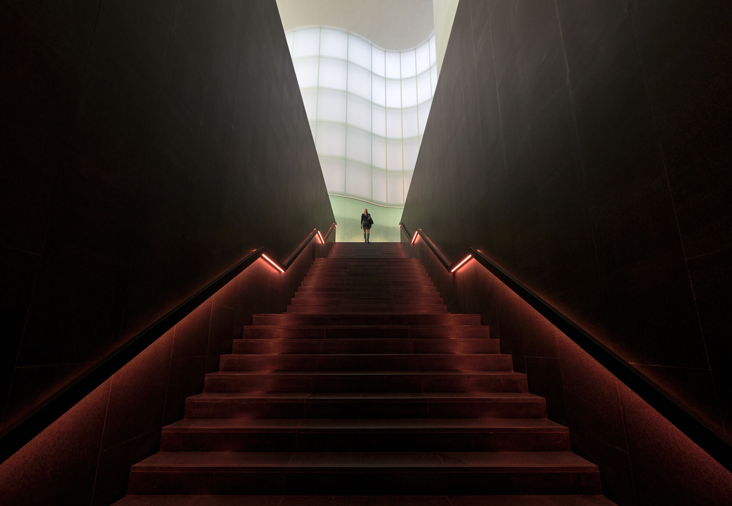 Climbing towards the light