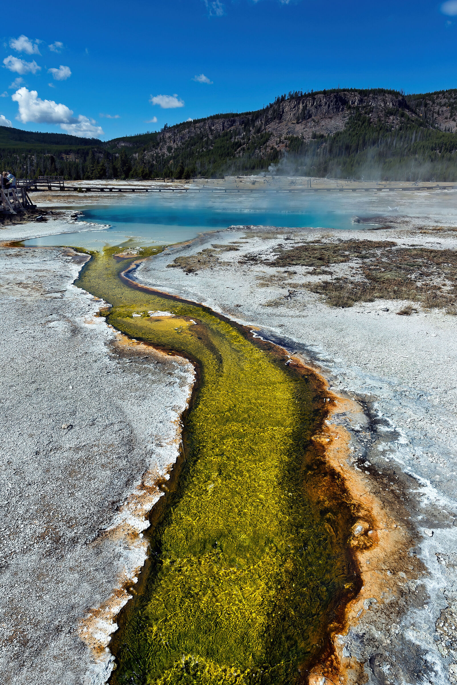 the Sapphire Pool, Biscuit Basin