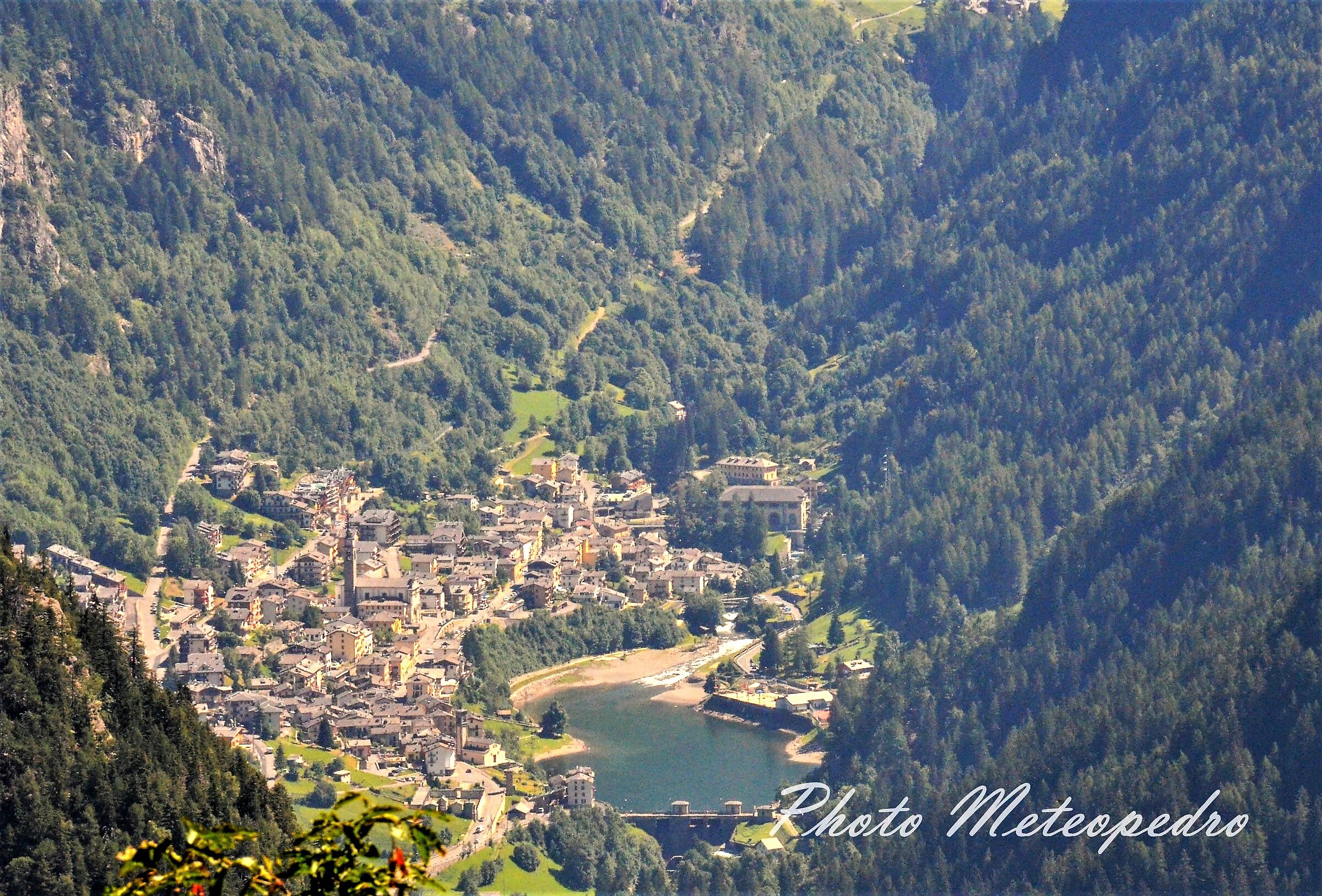 Carona seen from Monte Colle