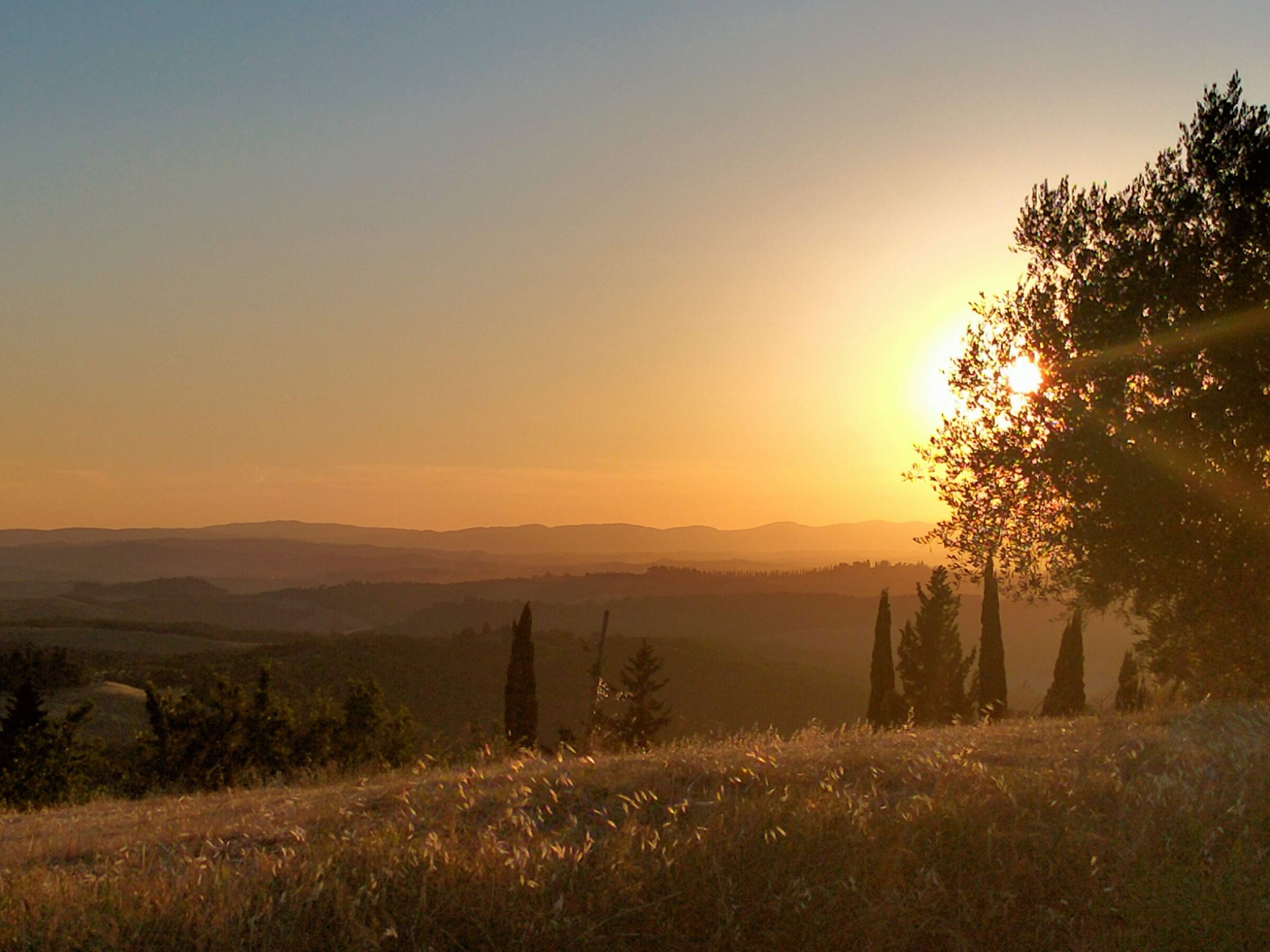 Tuscan sunset