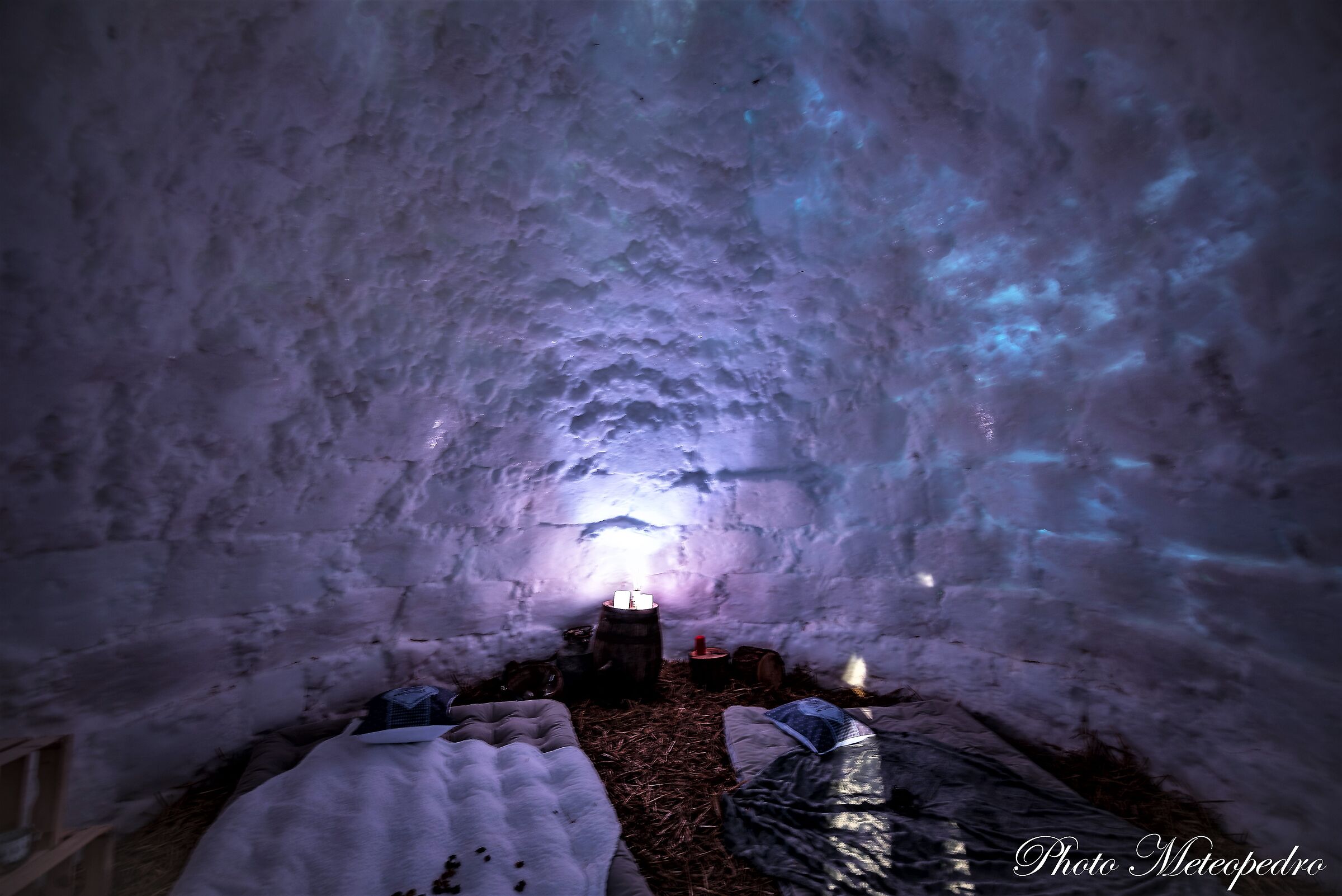 inside the igloo