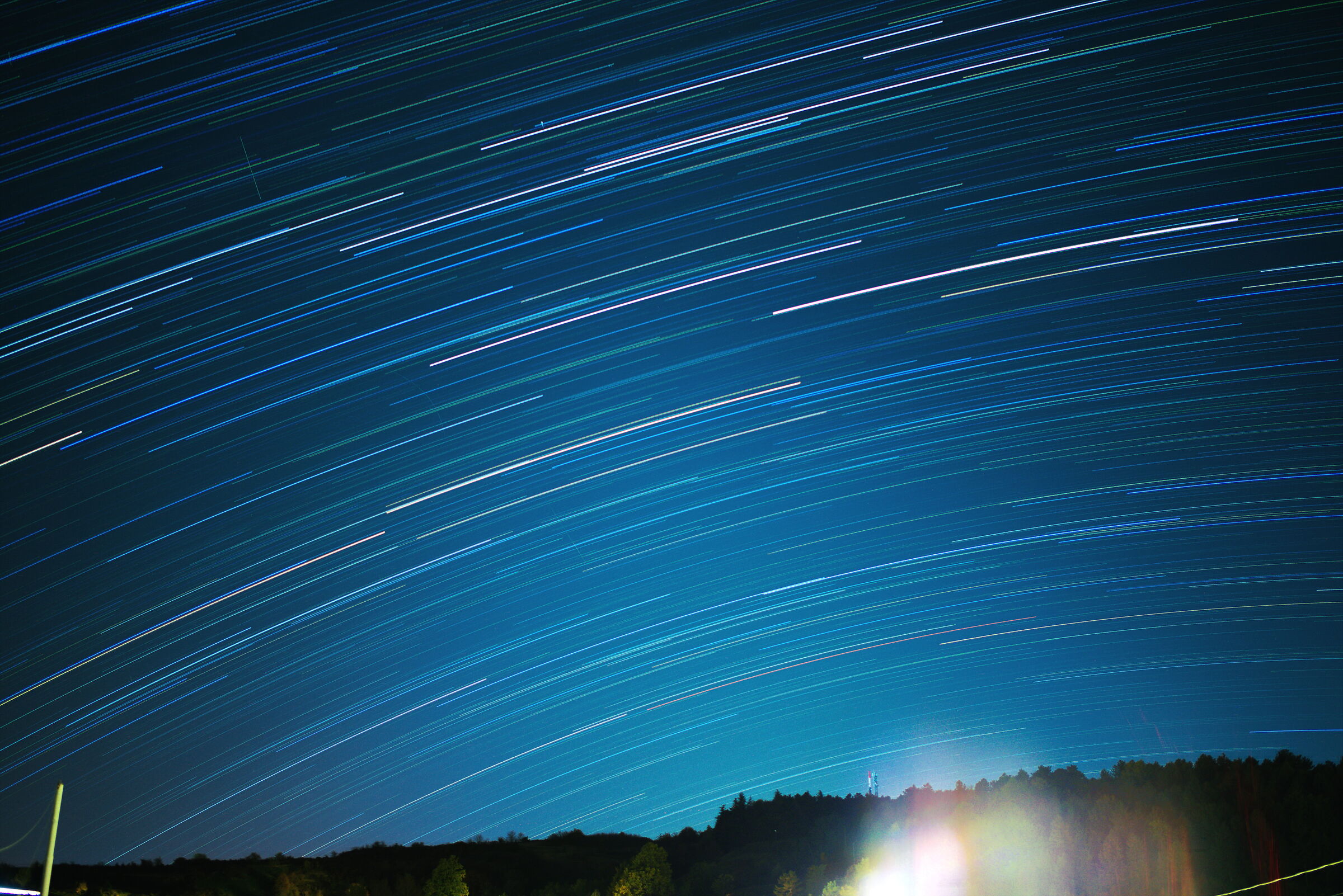 Star trail
