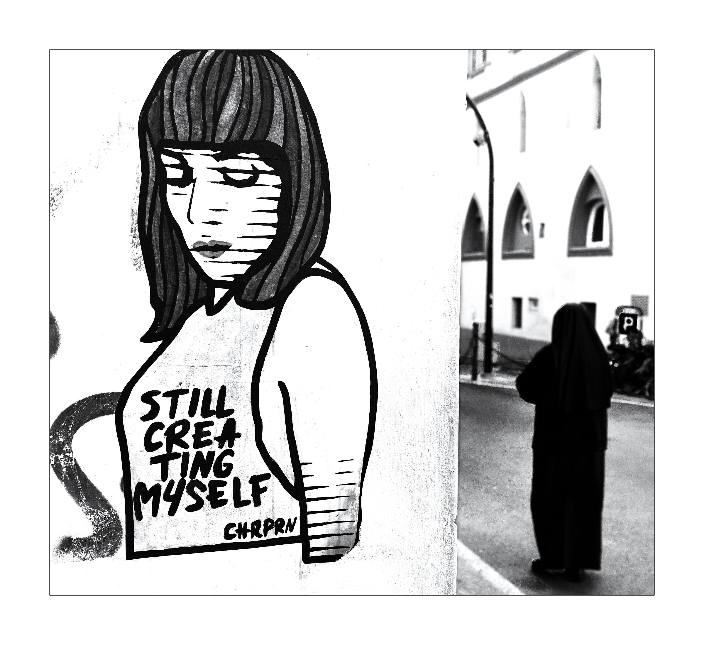 Still creating myself