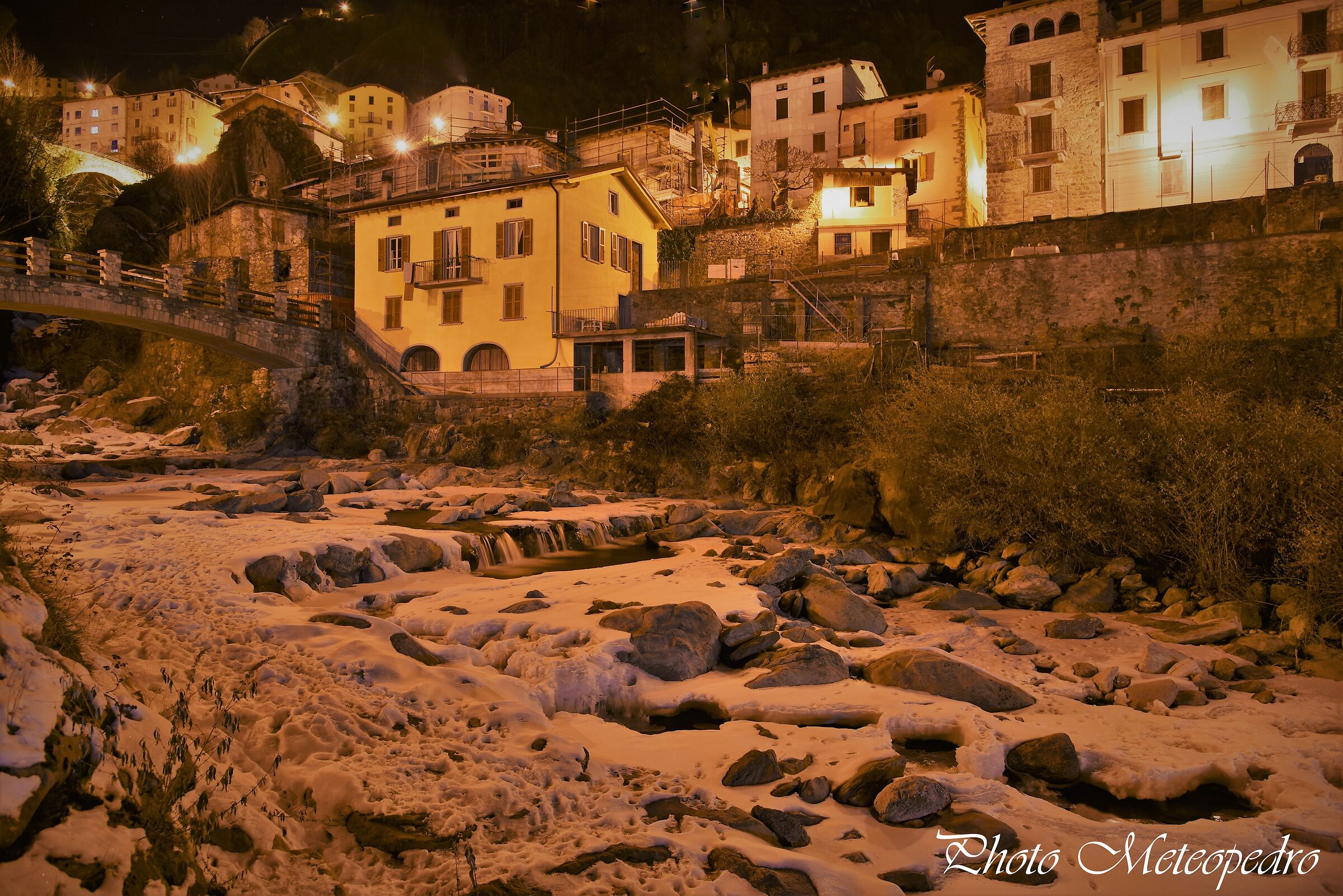 Night on the River Brembo