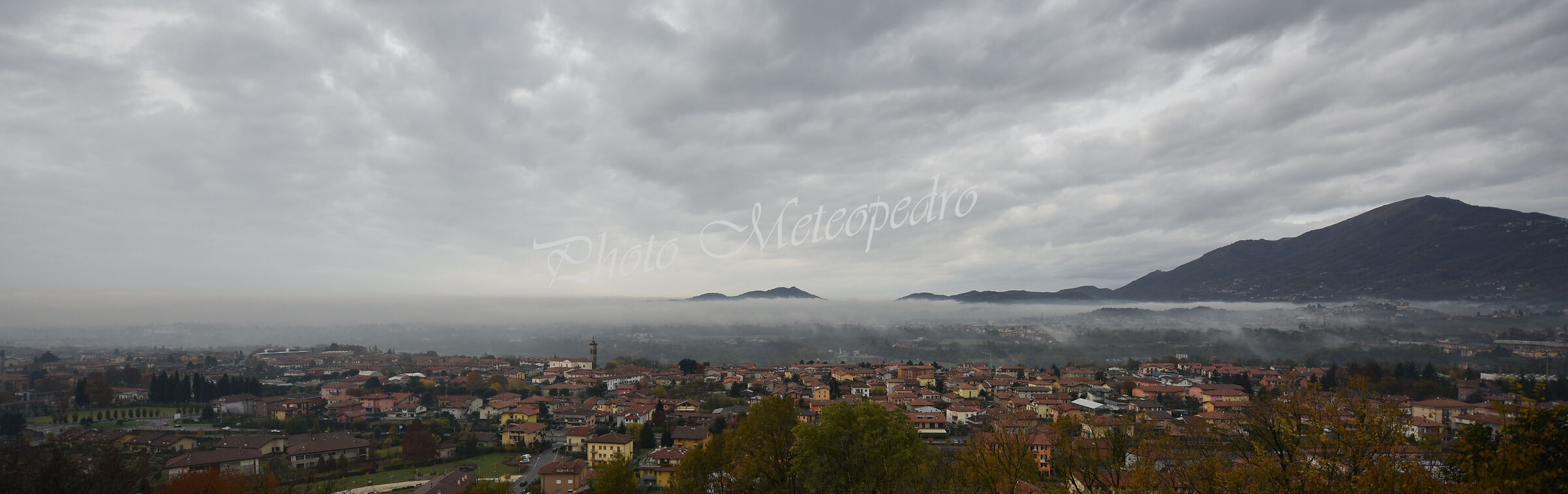 Panorama dal Colle di Sombreno