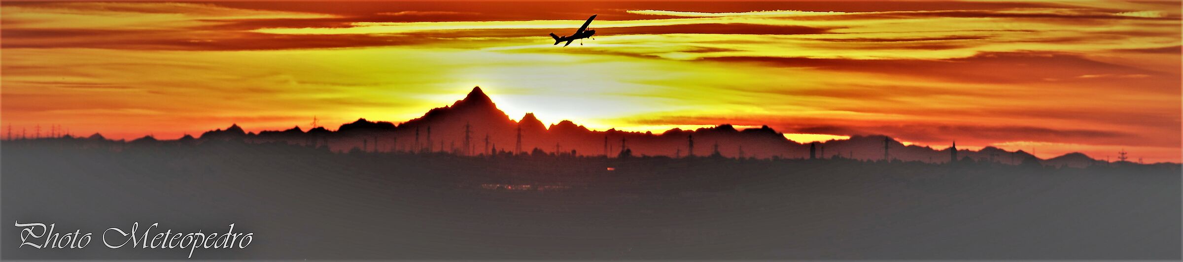 The Monviso becomes inflamed